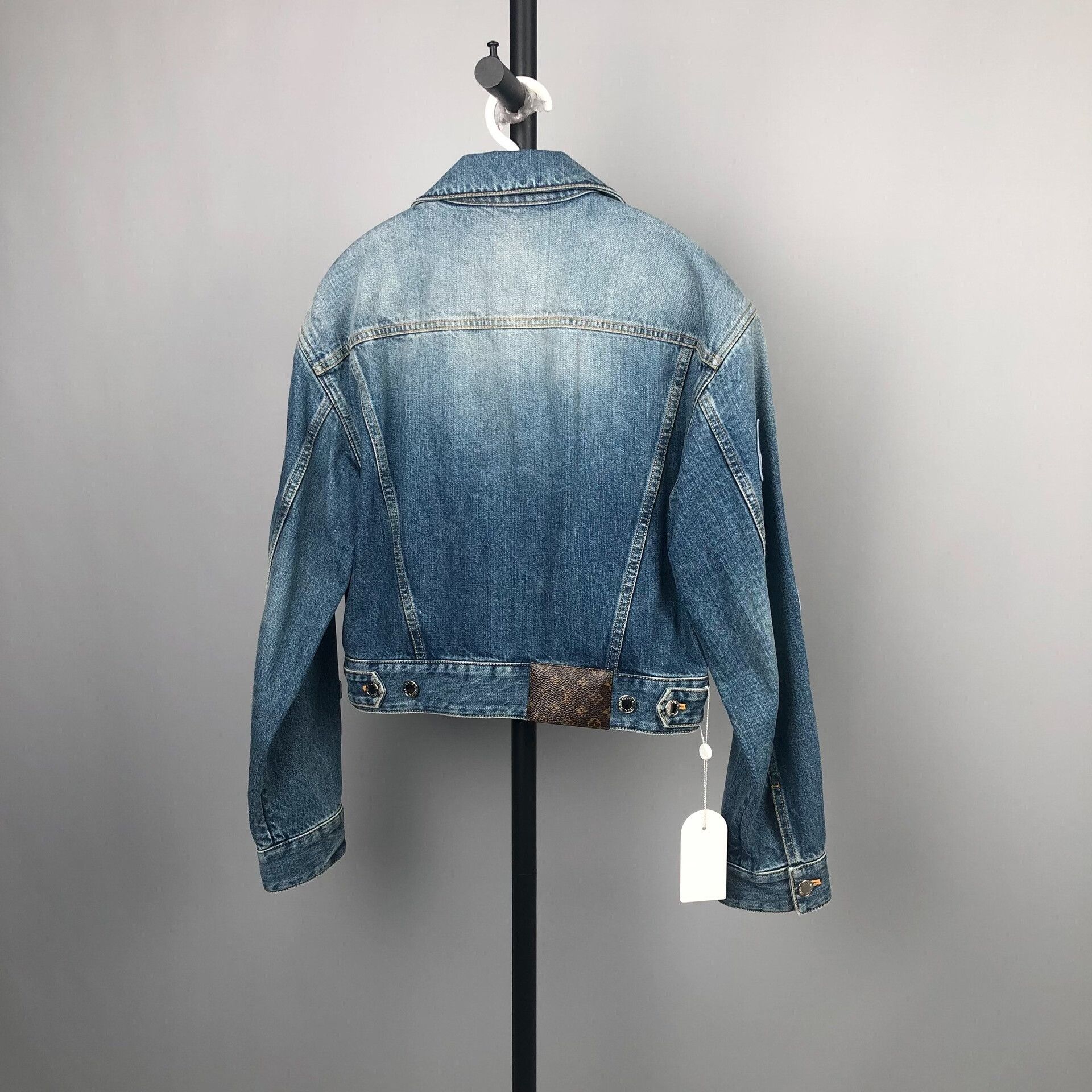 Louis Vuitton Louis Vuitton x Yayoi Kusama Denim Jacket Size XXS / US 00 / IT 34 - 2 Thumbnail