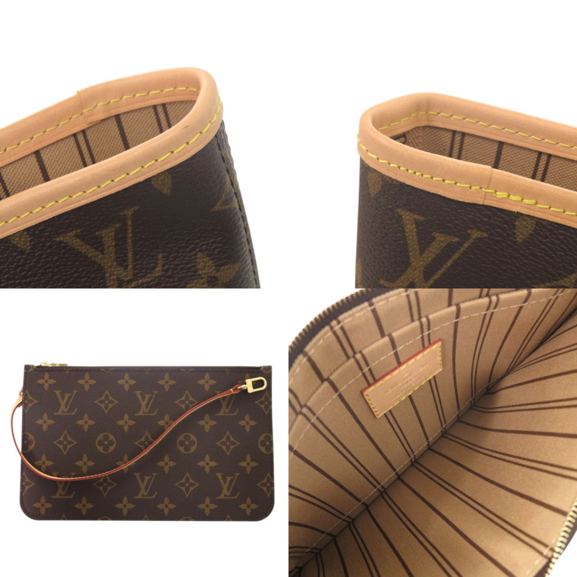 Louis Vuitton Unused Louis Vuitton Neverfull MM Monogram M46975 IC Brown Tote Bag LV 0975 Size ONE SIZE - 10 Thumbnail