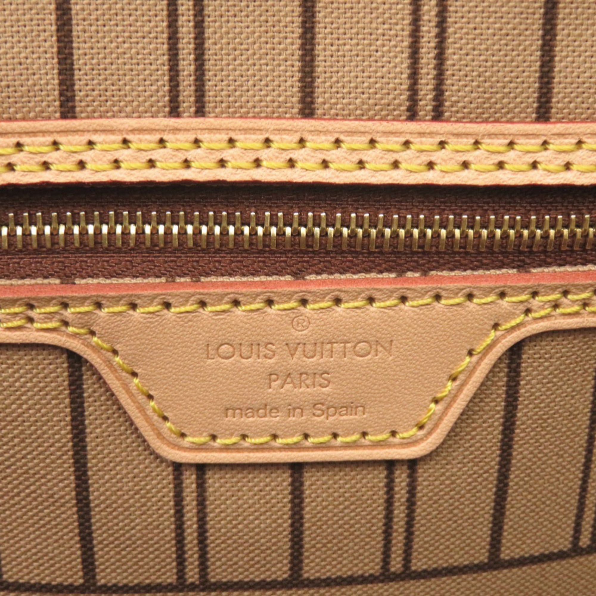 Louis Vuitton Unused Louis Vuitton Neverfull MM Monogram M46975 IC Brown Tote Bag LV 0975 Size ONE SIZE - 8 Thumbnail