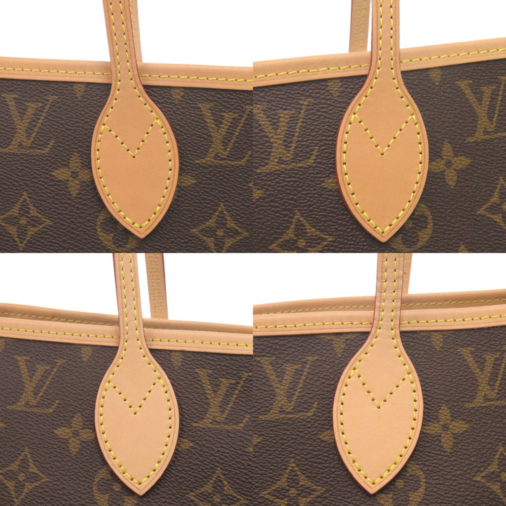 Louis Vuitton Unused Louis Vuitton Neverfull MM Monogram M46975 IC Brown Tote Bag LV 0975 Size ONE SIZE - 9 Thumbnail