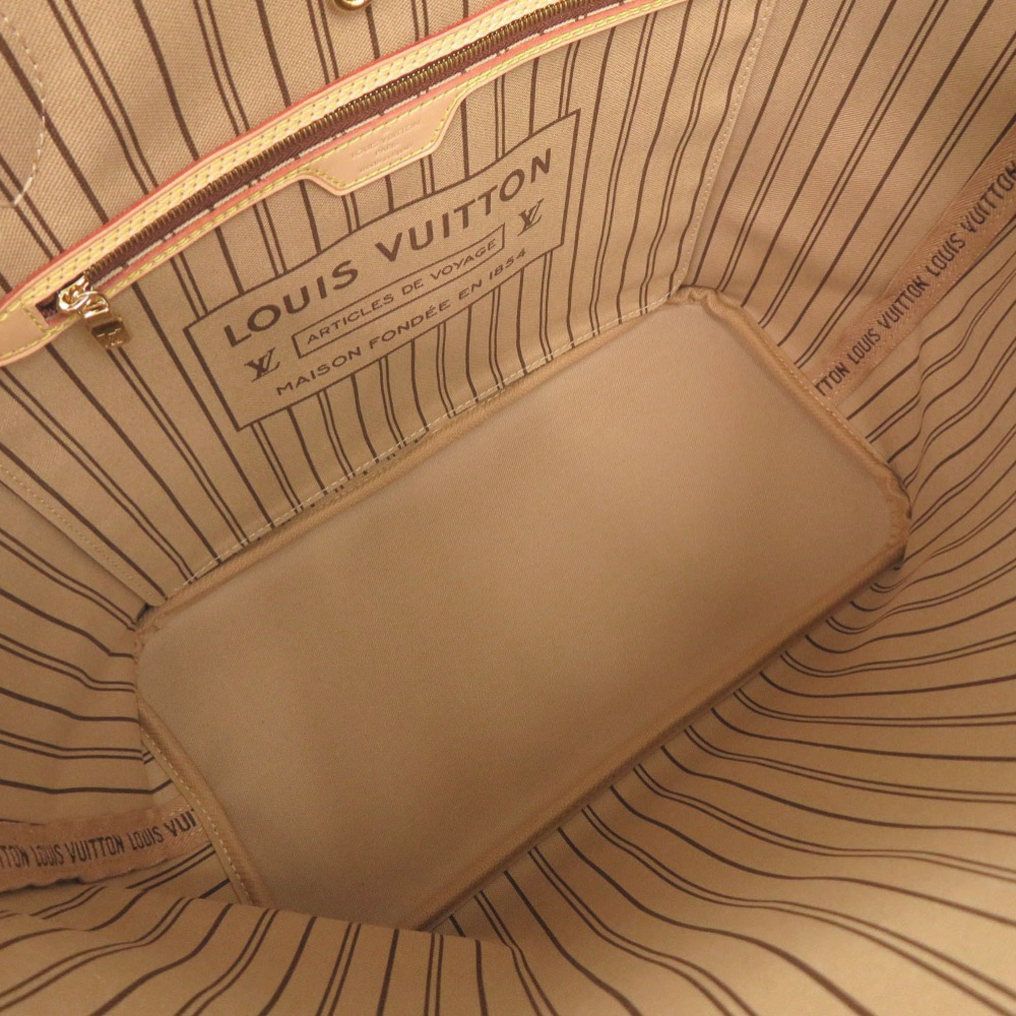 Louis Vuitton Unused Louis Vuitton Neverfull MM Monogram M46975 IC Brown Tote Bag LV 0975 Size ONE SIZE - 6 Thumbnail