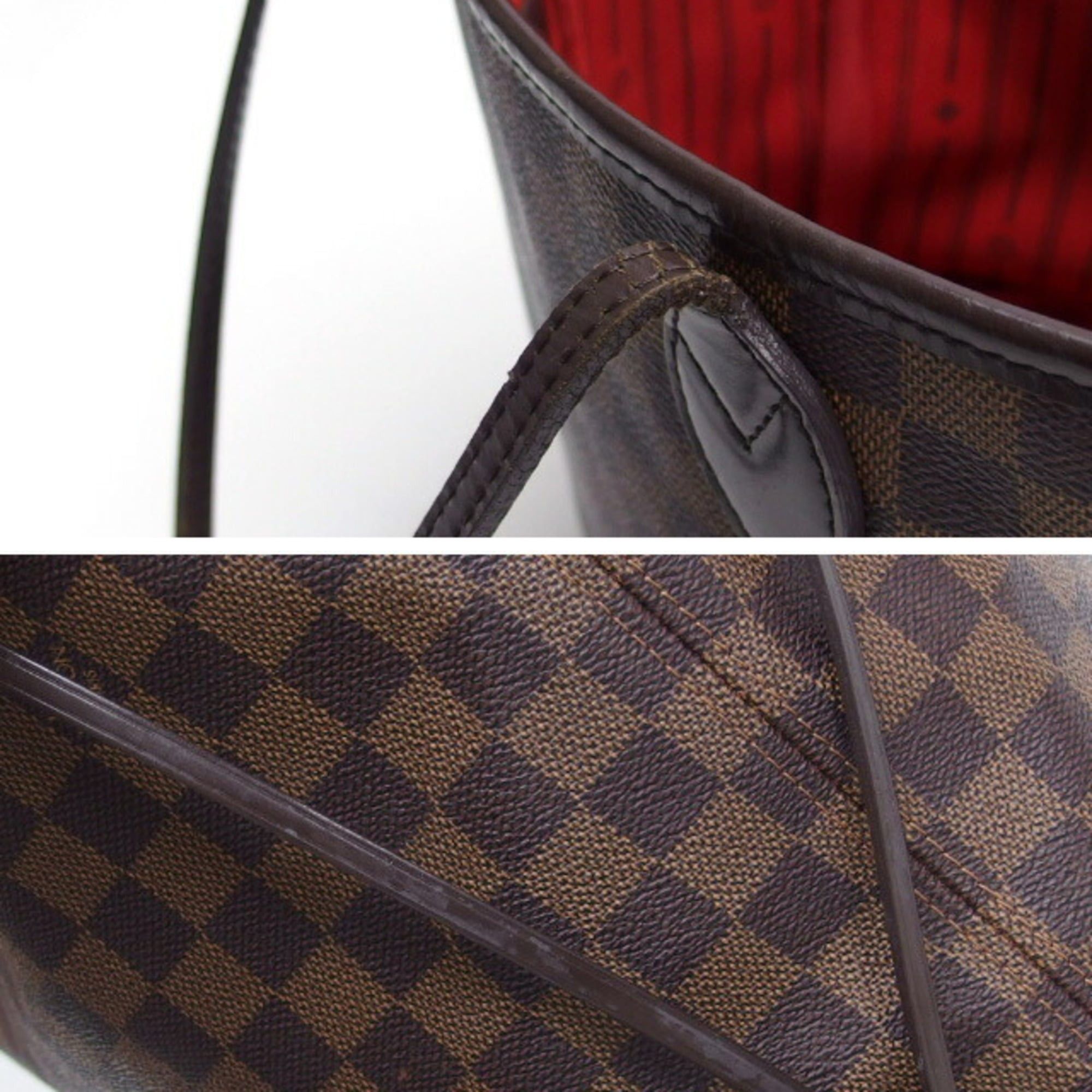 Louis Vuitton Louis Vuitton Damier Neverfull MM Tote Bag N51105 Size ONE SIZE - 8 Thumbnail