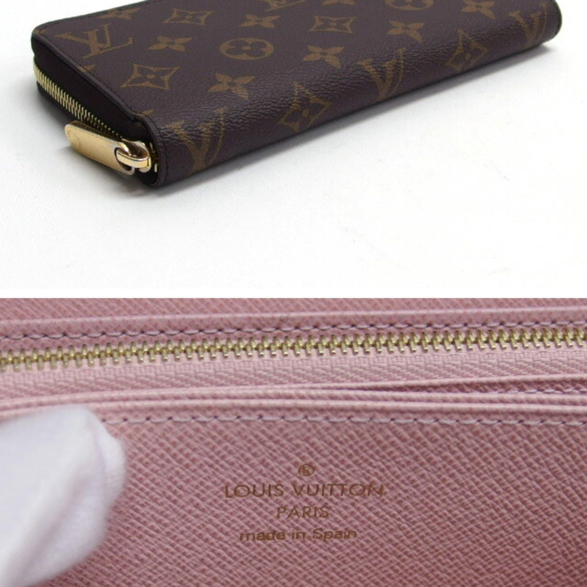 Louis Vuitton Louis Vuitton Monogram Zippy Wallet Rose Ballerine M41894 Size ONE SIZE - 4 Thumbnail