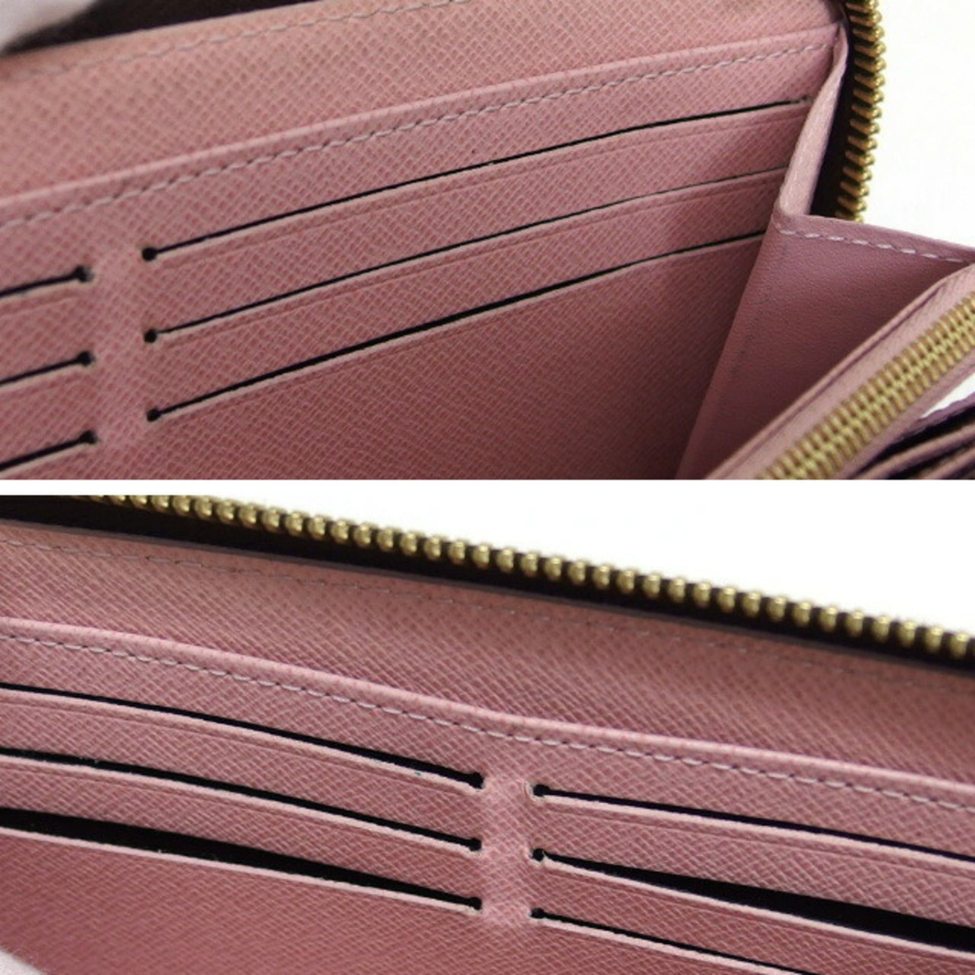 Louis Vuitton Louis Vuitton Monogram Zippy Wallet Rose Ballerine M41894 Size ONE SIZE - 9 Thumbnail