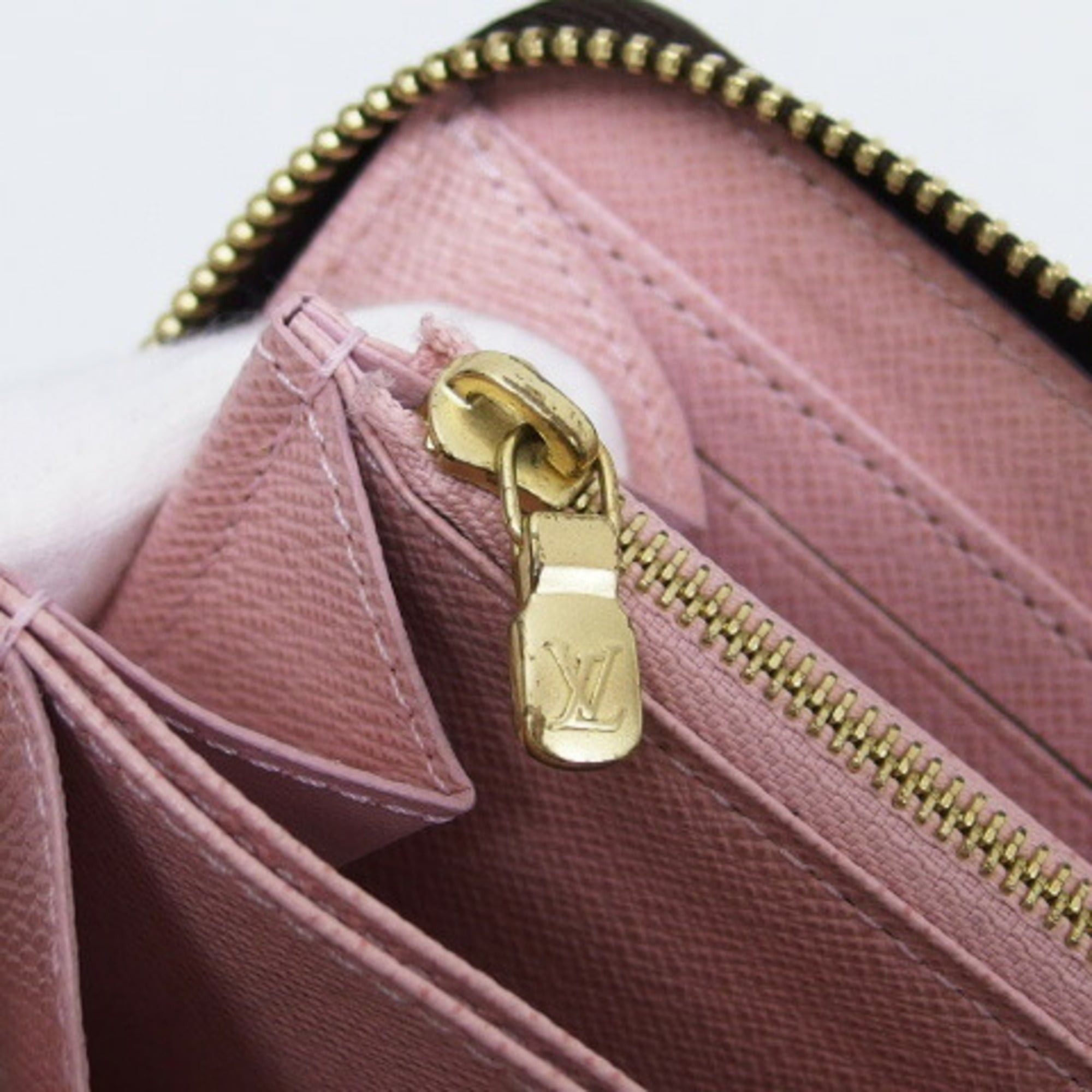 Louis Vuitton Louis Vuitton Monogram Zippy Wallet Rose Ballerine M41894 Size ONE SIZE - 11 Thumbnail
