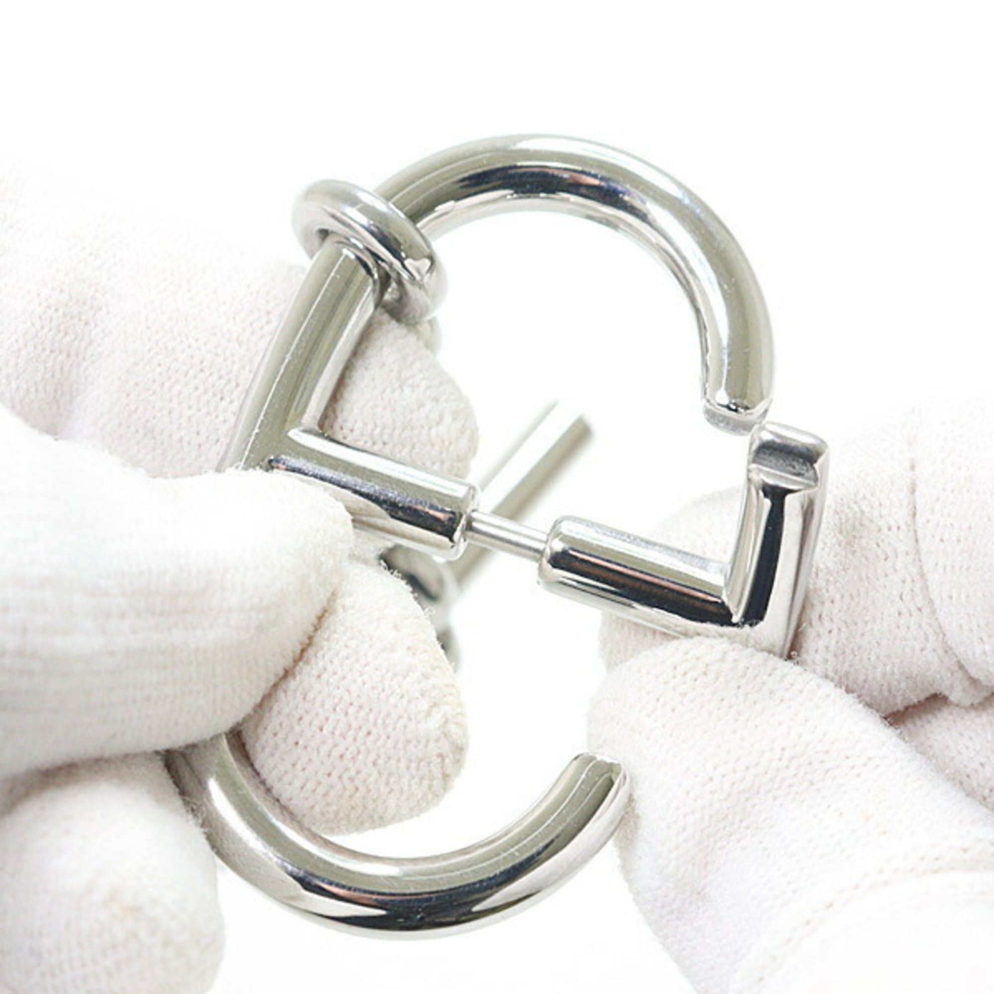 Hermes HERMES Keychain Chaine d'Ancre Metal Silvery Bag Charm Key Ring Size ONE SIZE - 4 Thumbnail