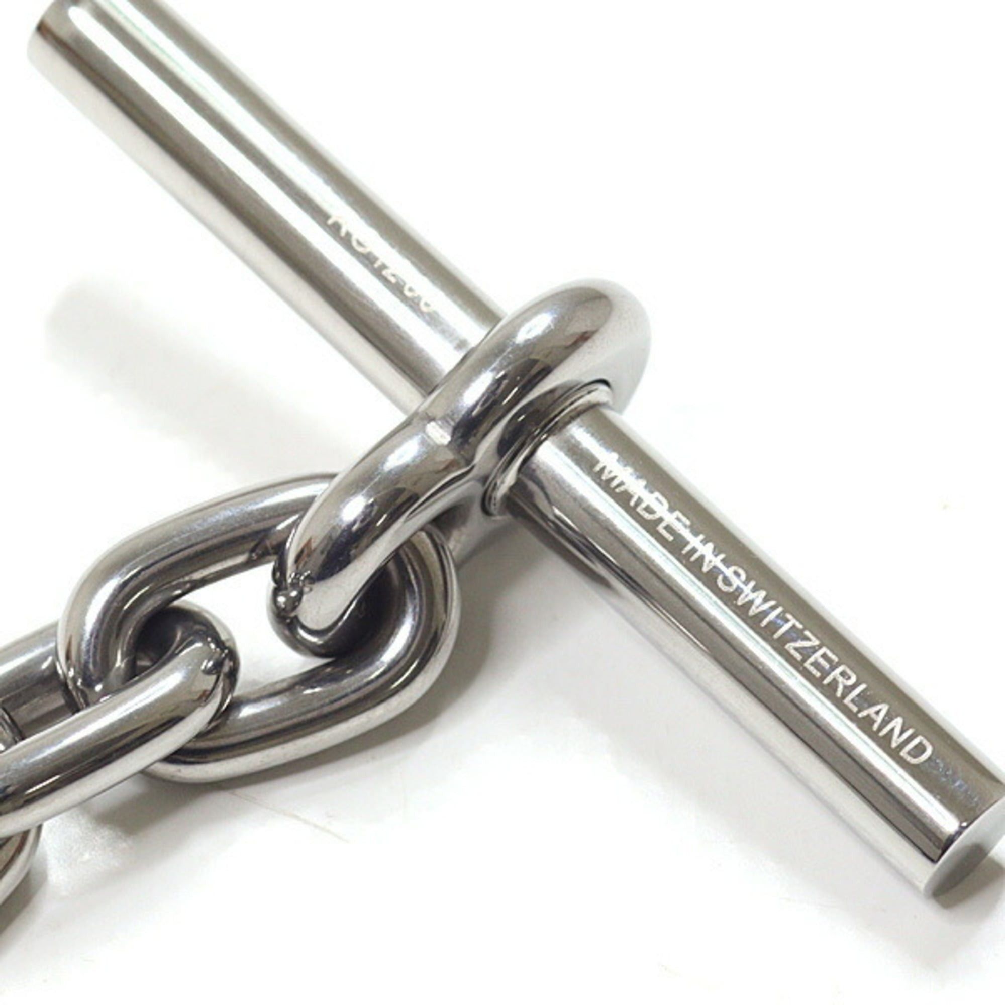 Hermes HERMES Keychain Chaine d'Ancre Metal Silvery Bag Charm Key Ring Size ONE SIZE - 5 Thumbnail