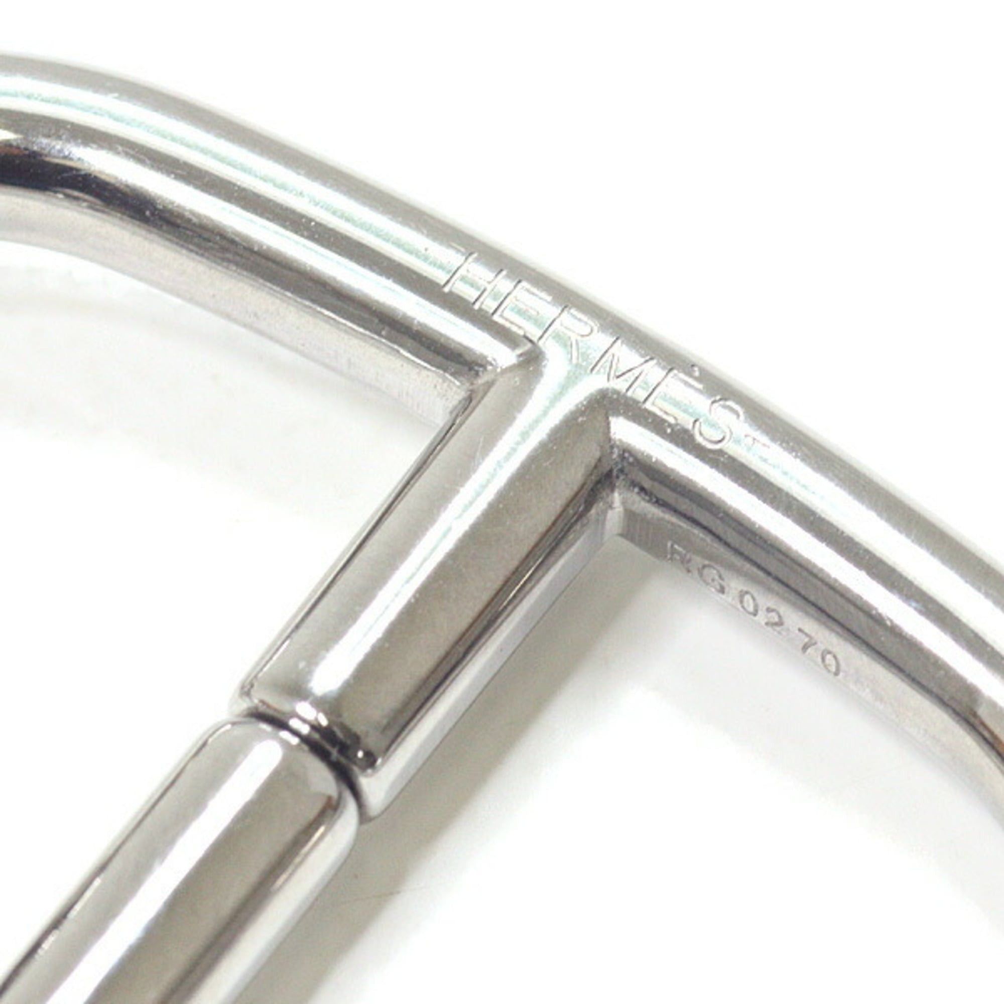 Hermes HERMES Keychain Chaine d'Ancre Metal Silvery Bag Charm Key Ring Size ONE SIZE - 6 Thumbnail