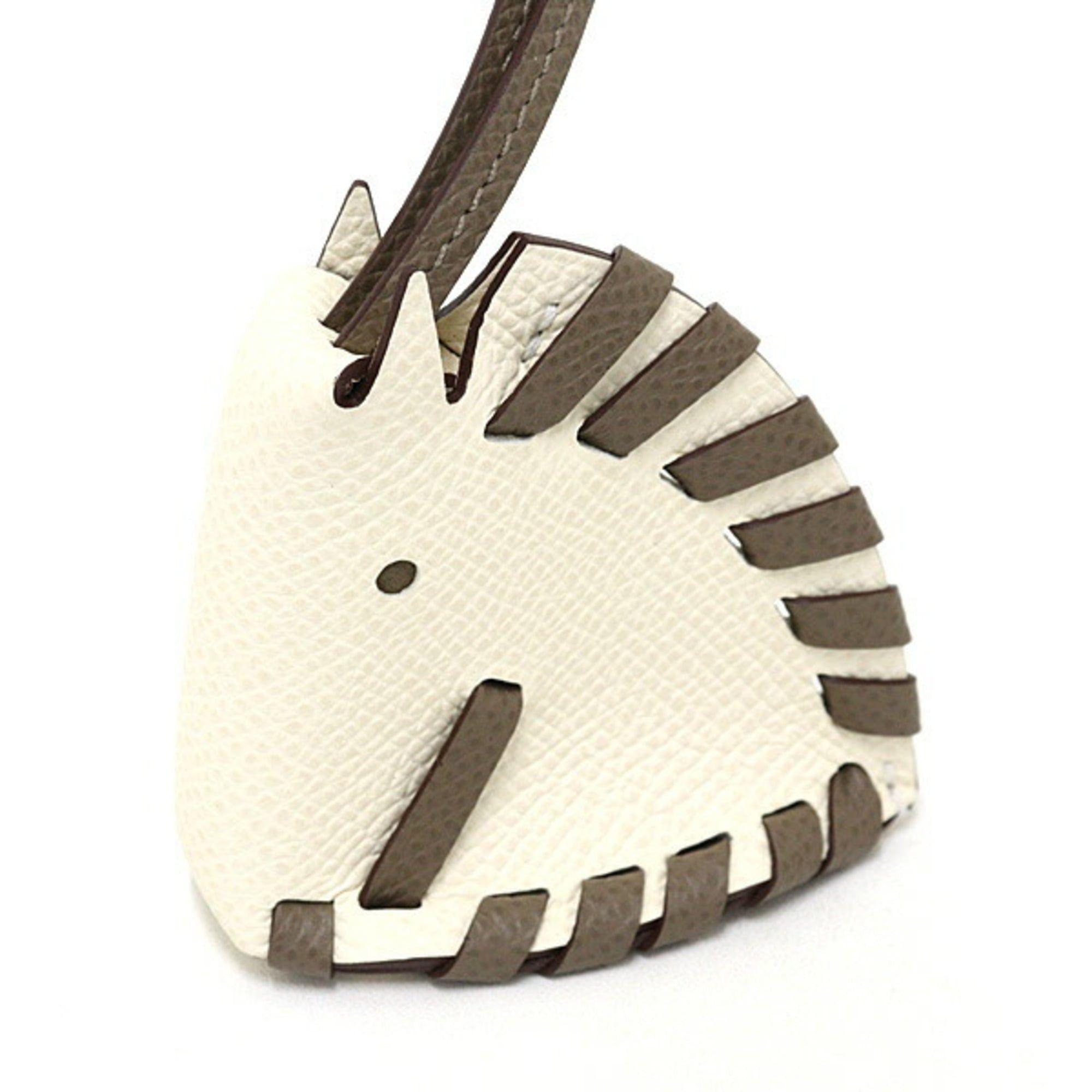 Hermes Hermes Charm Cheval Tresse Nata/Etoupe Epson Horse K Stamp Bag Size ONE SIZE - 2 Thumbnail