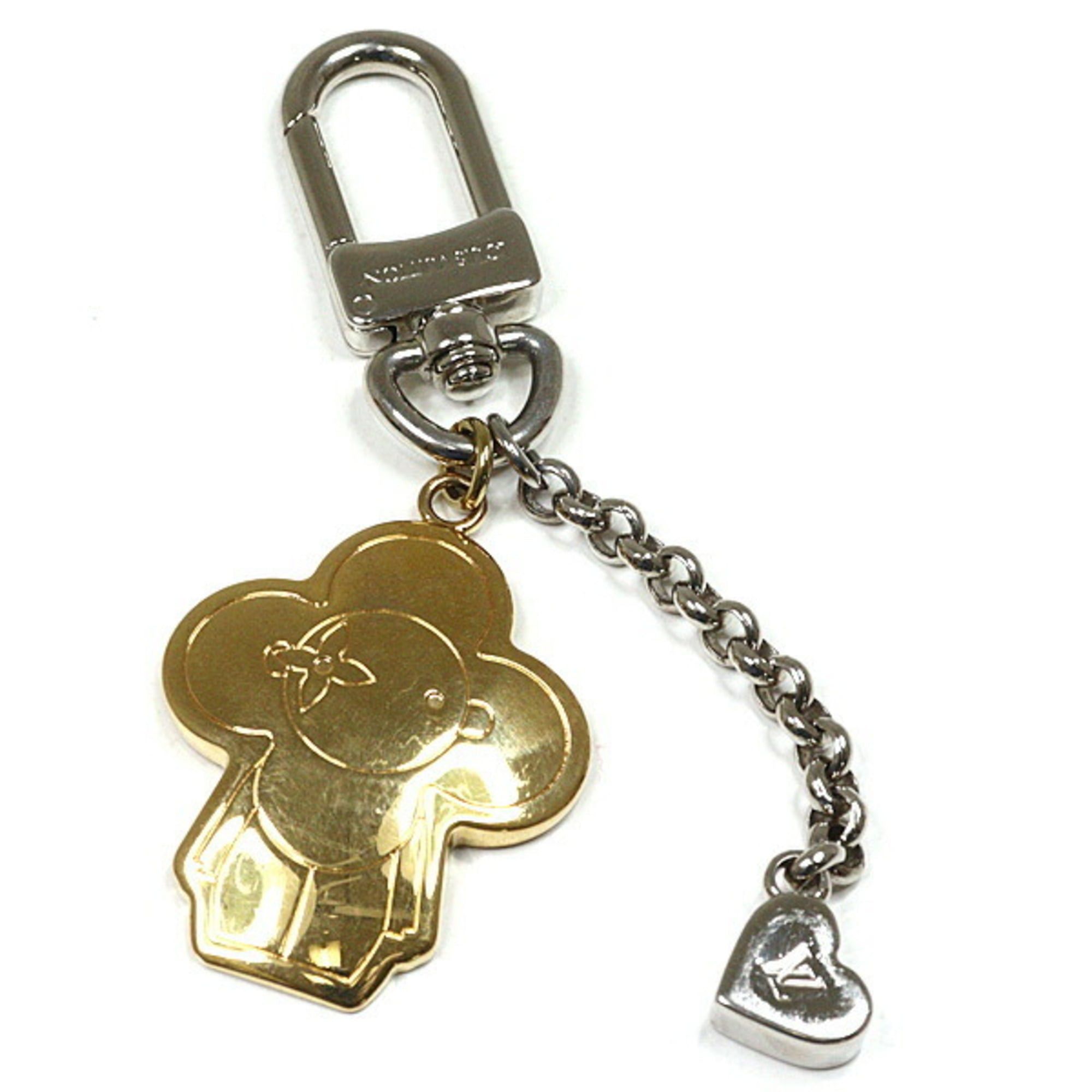 Louis Vuitton Louis Vuitton Chain Vivienne BFF Keychain Bag Charm Metal Gold/Silver M00835 Size ONE SIZE - 3 Thumbnail