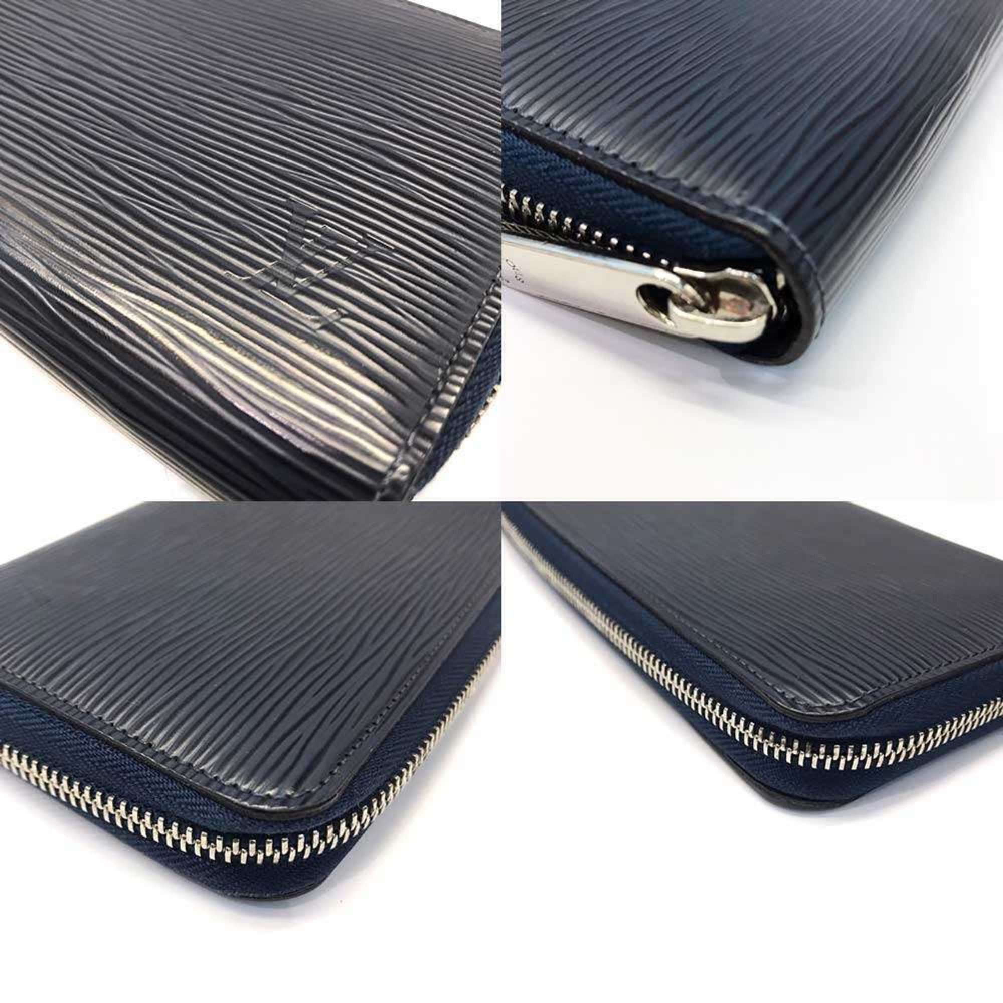 Louis Vuitton Louis Vuitton Zippy Wallet Epi Indigo Blue Navy M61873 LOUIS VUITTON Size ONE SIZE - 3 Thumbnail