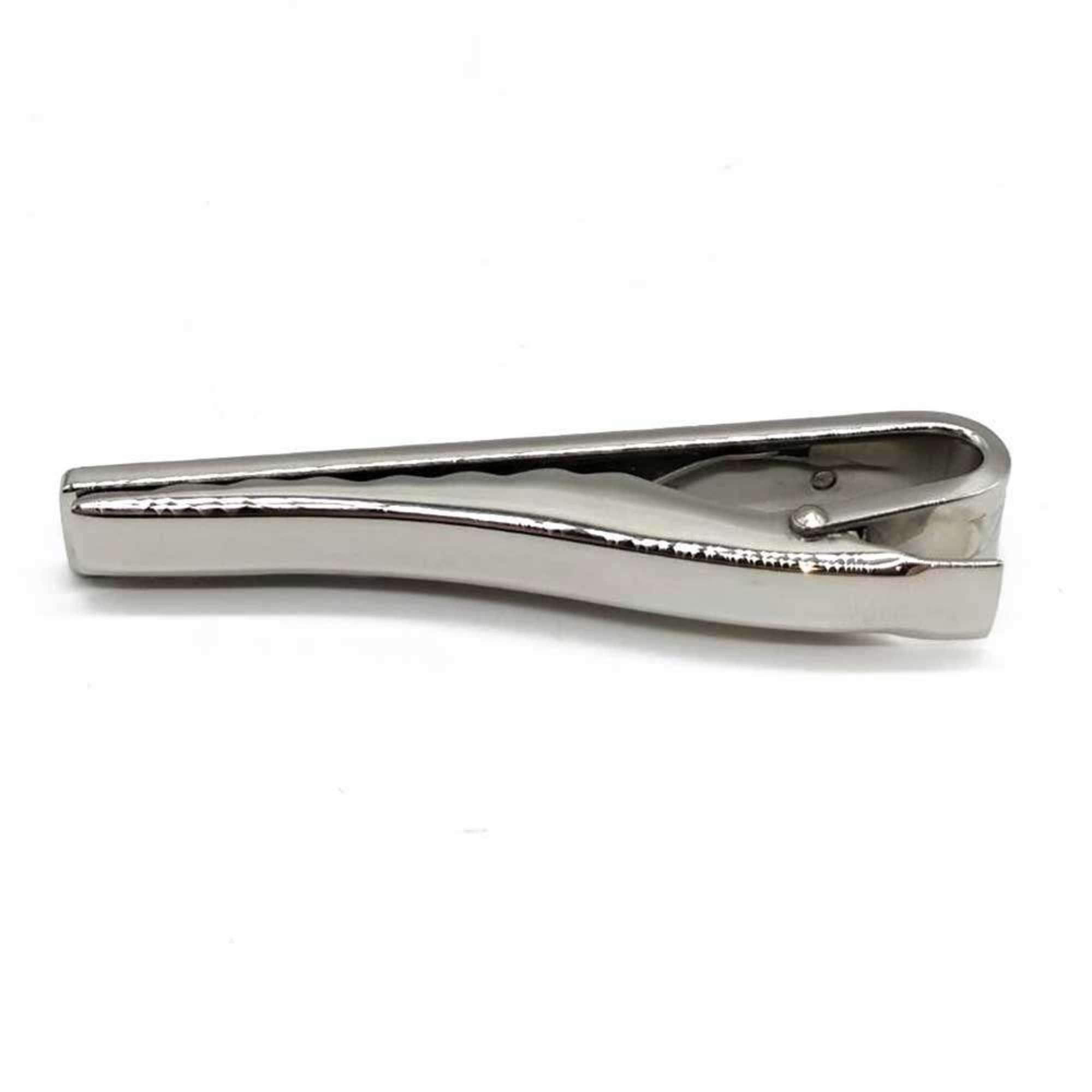 Louis Vuitton Louis Vuitton Monogram Bold Tie Clip, Silver Metal, M00703 Size ONE SIZE - 2 Thumbnail