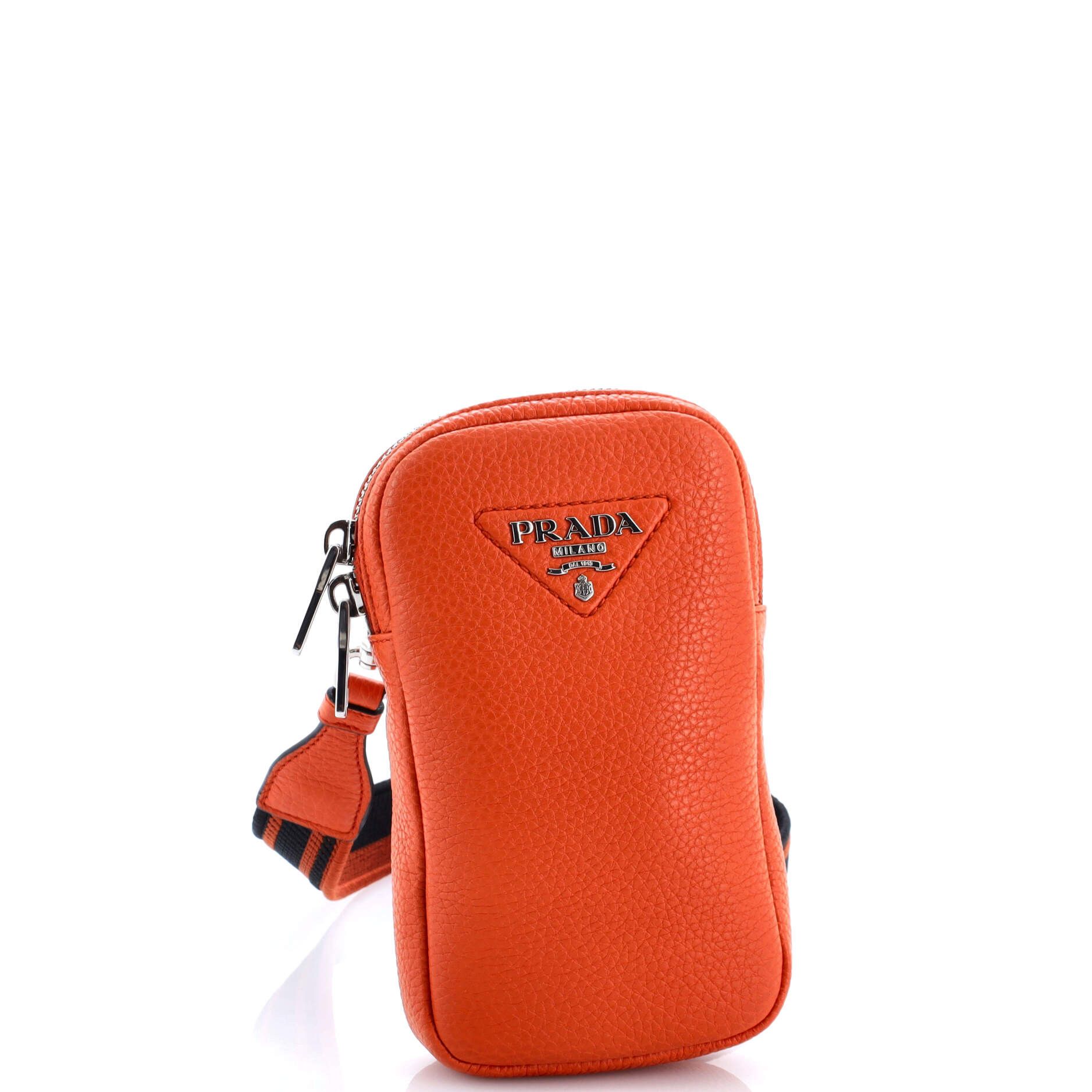 Prada Flou Phone Crossbody Size ONE SIZE - 2 Thumbnail