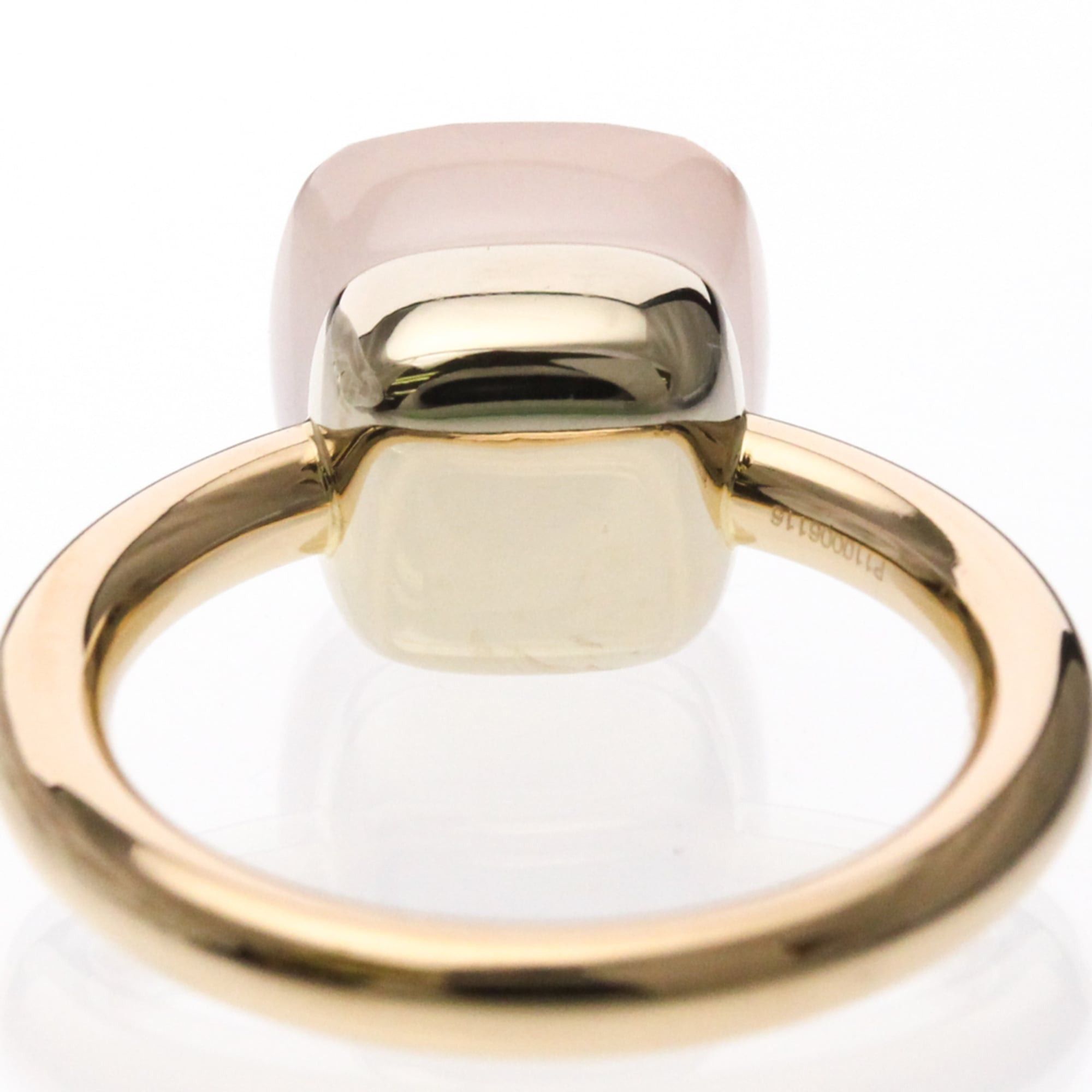 Pomellato Pomellato Nudo Classic Ring Pink Gold (18K),White Gold (18K) Fashion Quartz Band Ring Pink Gold Size ONE SIZE - 5 Thumbnail