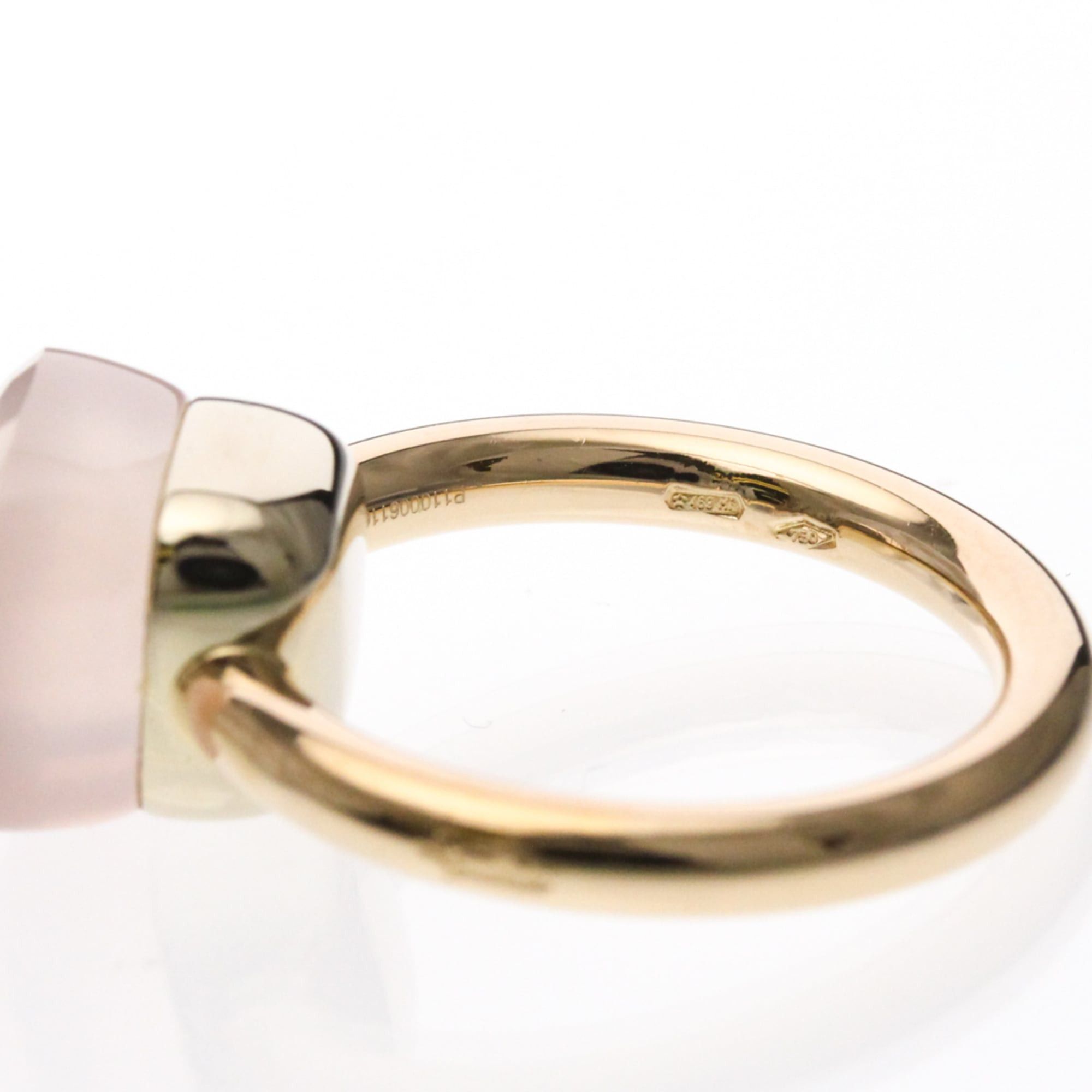 Pomellato Pomellato Nudo Classic Ring Pink Gold (18K),White Gold (18K) Fashion Quartz Band Ring Pink Gold Size ONE SIZE - 4 Thumbnail