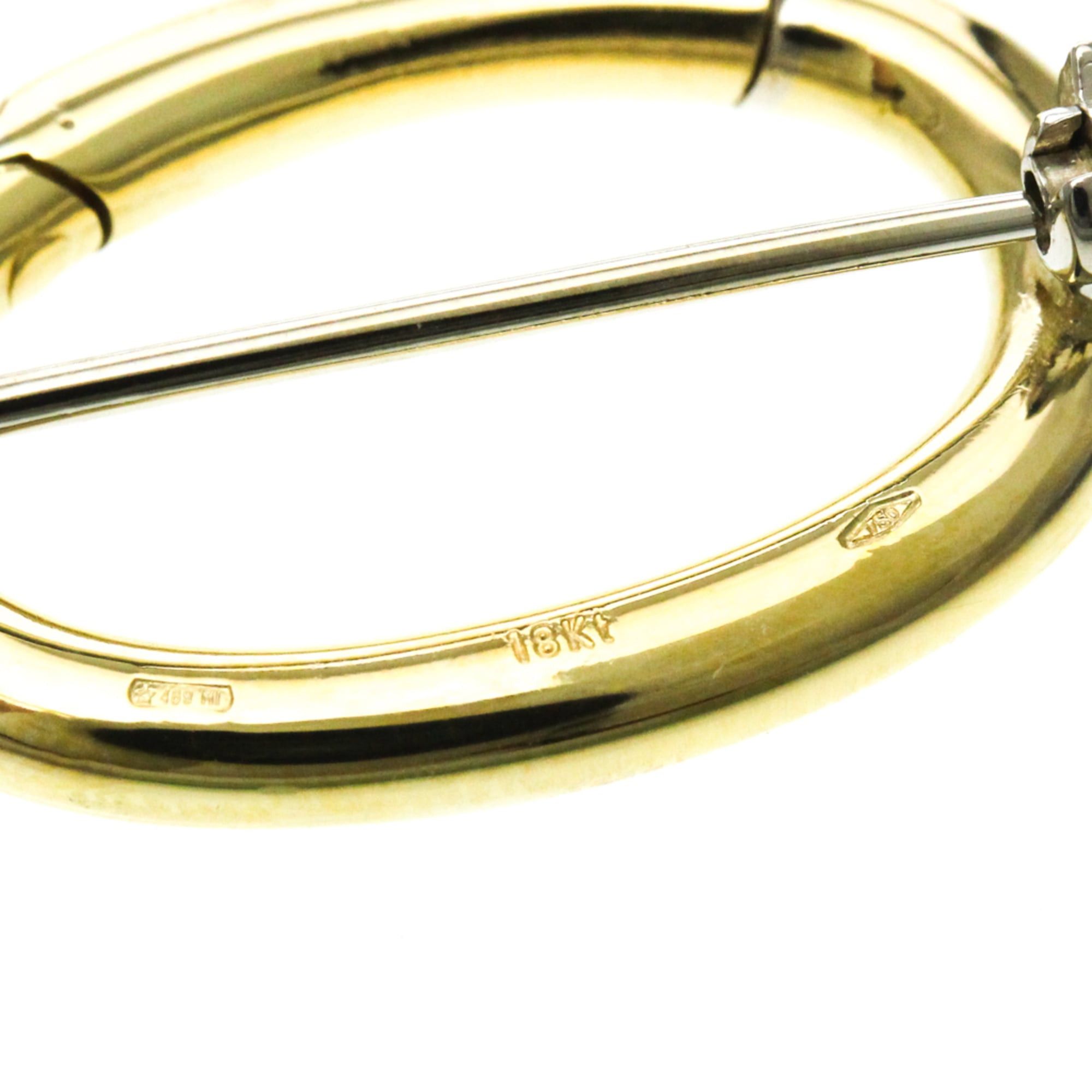 Pomellato Pomellato Circle Brooch Yellow Gold (18K) No Stone Brooch Gold Size ONE SIZE - 9 Thumbnail