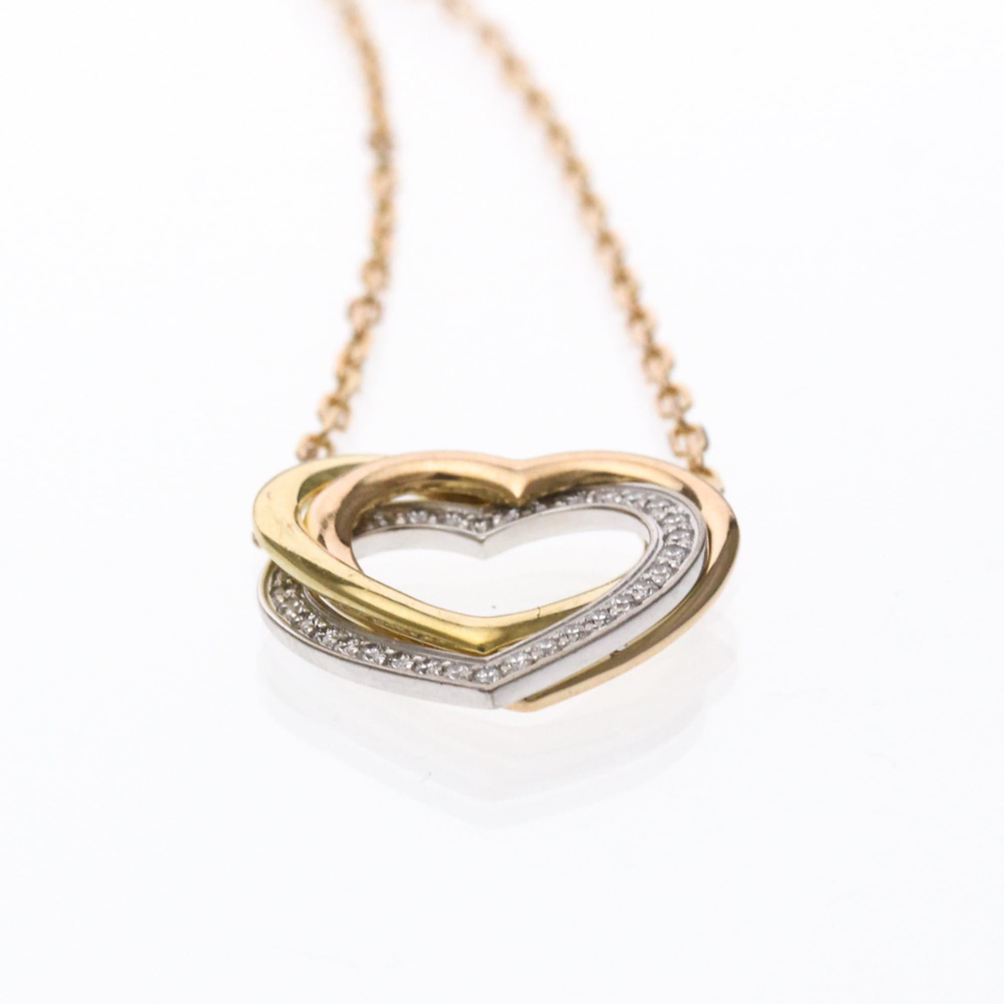 Cartier Cartier Trinity Diamond Necklace Yellow Gold (18K),Pink Gold (18K),White Gold (18K) No Stone Women,Men Fashion Pendant Necklace (Gold) Size ONE SIZE - 9 Thumbnail