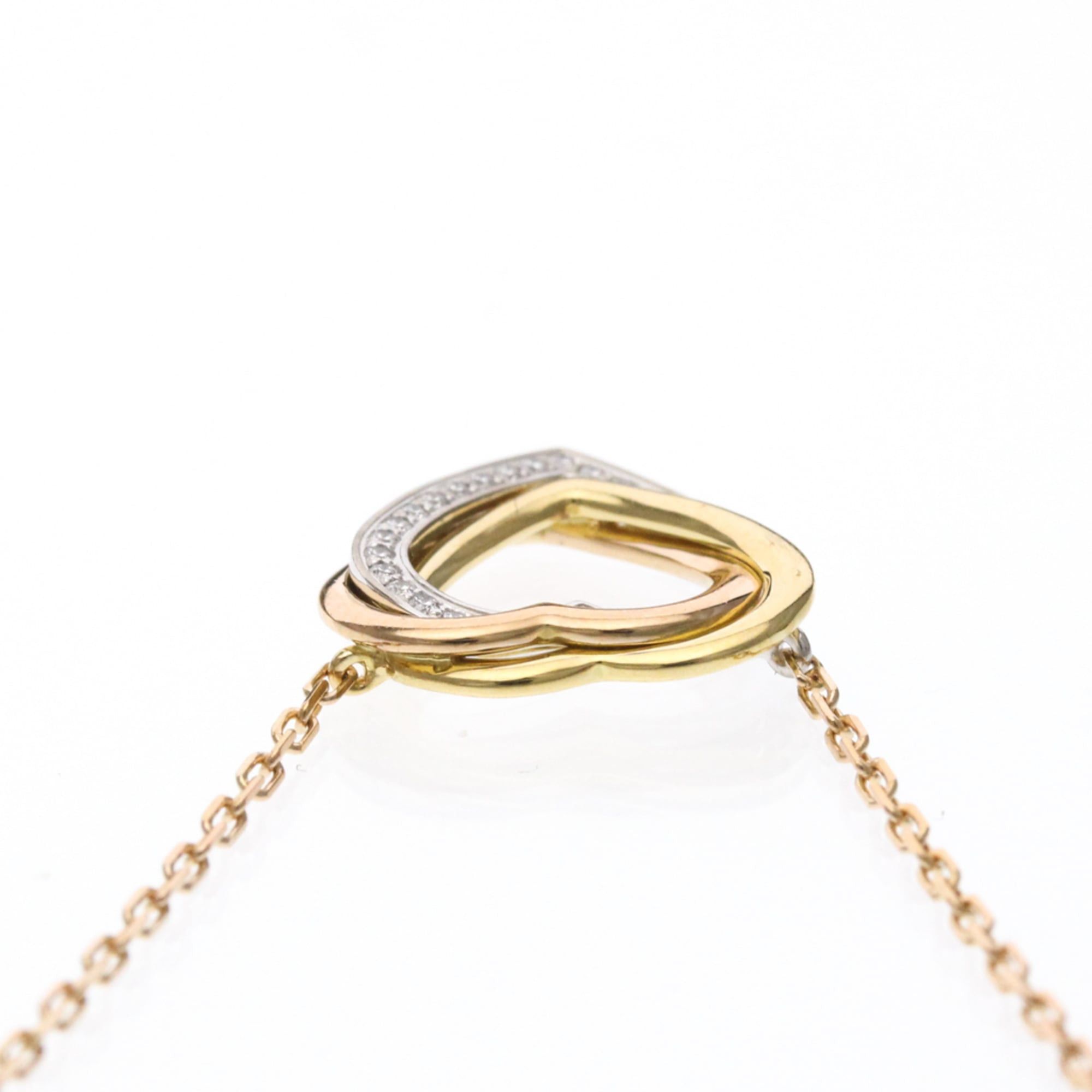 Cartier Cartier Trinity Diamond Necklace Yellow Gold (18K),Pink Gold (18K),White Gold (18K) No Stone Women,Men Fashion Pendant Necklace (Gold) Size ONE SIZE - 7 Thumbnail
