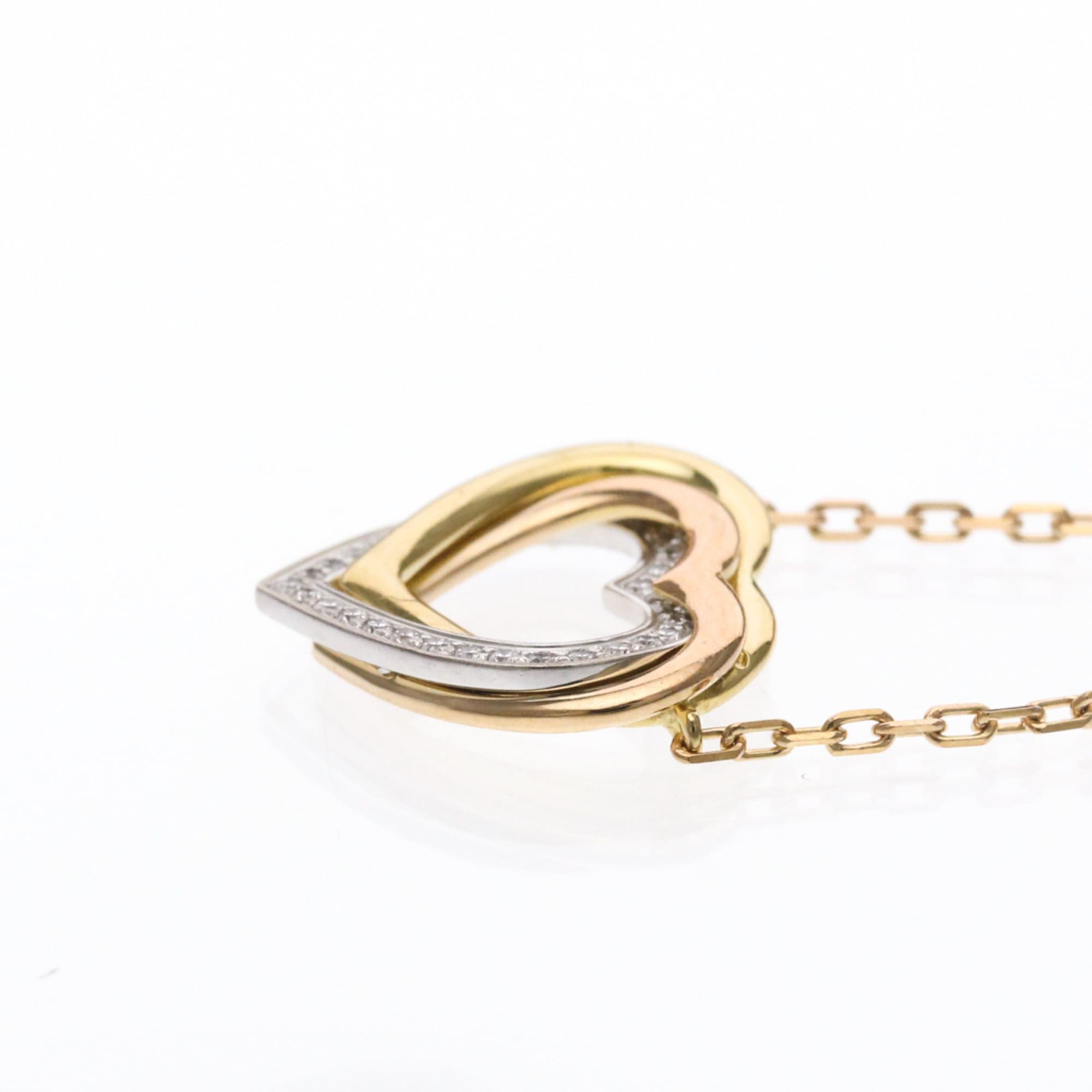 Cartier Cartier Trinity Diamond Necklace Yellow Gold (18K),Pink Gold (18K),White Gold (18K) No Stone Women,Men Fashion Pendant Necklace (Gold) Size ONE SIZE - 10 Thumbnail