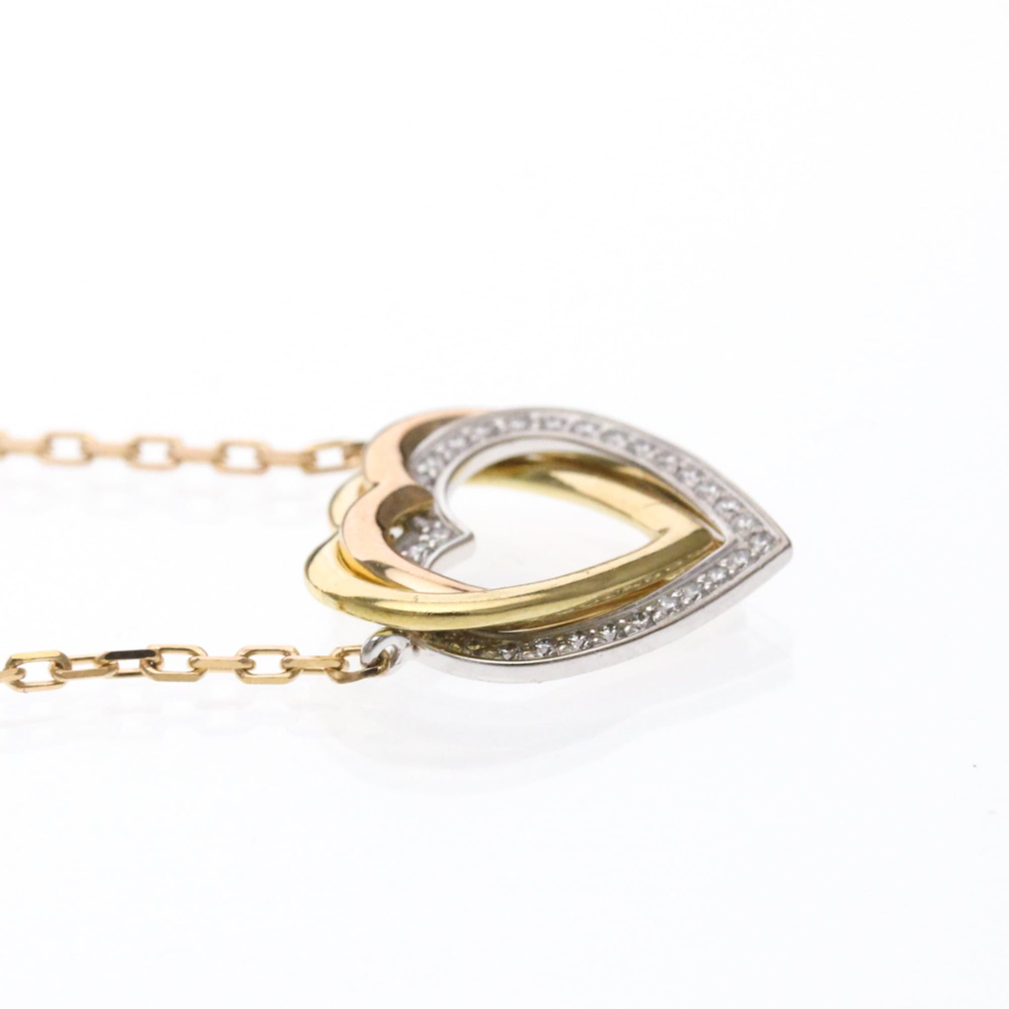 Cartier Cartier Trinity Diamond Necklace Yellow Gold (18K),Pink Gold (18K),White Gold (18K) No Stone Women,Men Fashion Pendant Necklace (Gold) Size ONE SIZE - 8 Thumbnail