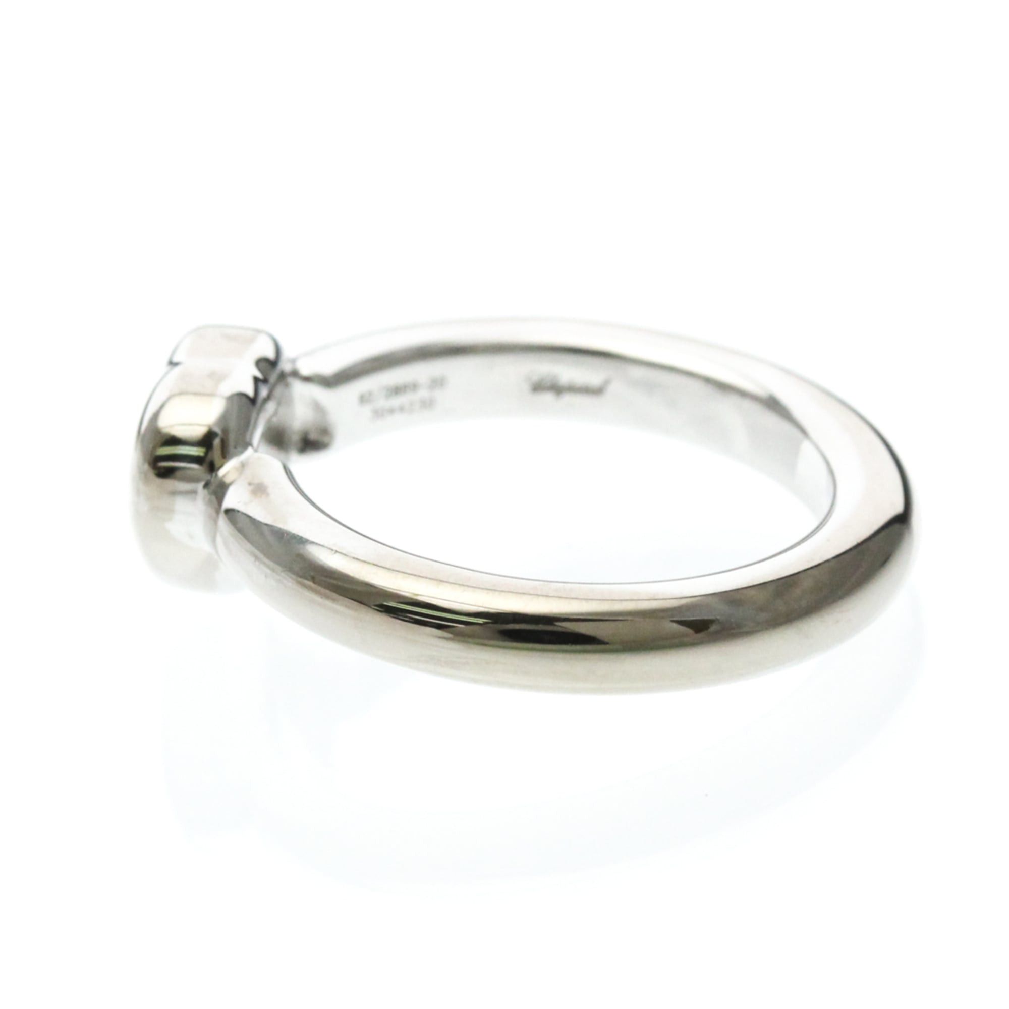 Chopard Chopard Happy Diamond Ring 82/2889 White Gold (18K) Fashion Diamond Band Ring Silver Size ONE SIZE - 8 Thumbnail
