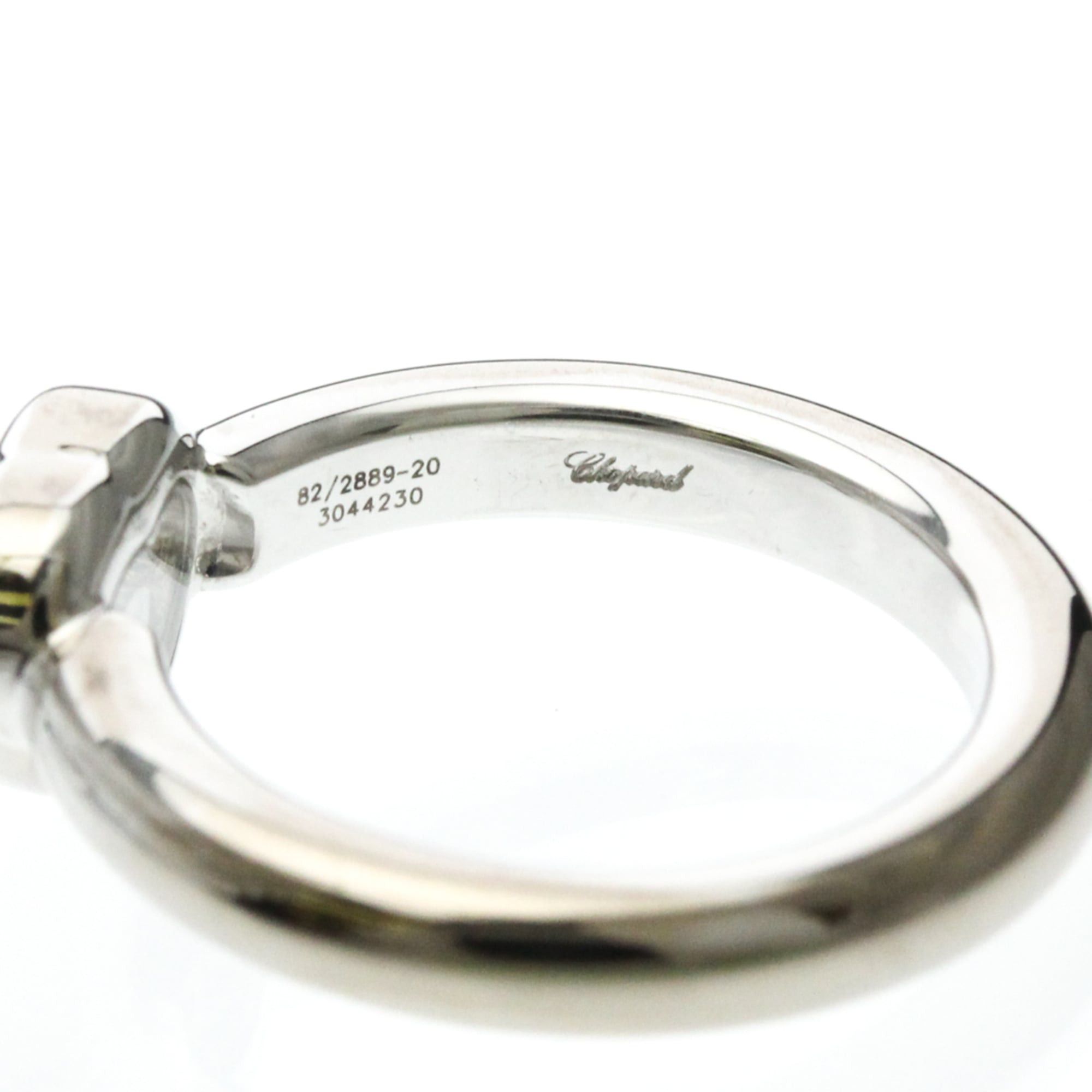 Chopard Chopard Happy Diamond Ring 82/2889 White Gold (18K) Fashion Diamond Band Ring Silver Size ONE SIZE - 3 Thumbnail