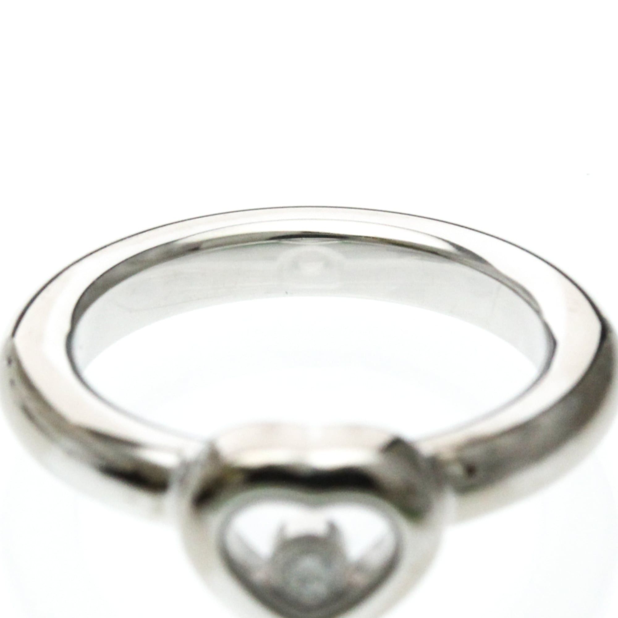 Chopard Chopard Happy Diamond Ring 82/2889 White Gold (18K) Fashion Diamond Band Ring Silver Size ONE SIZE - 2 Thumbnail