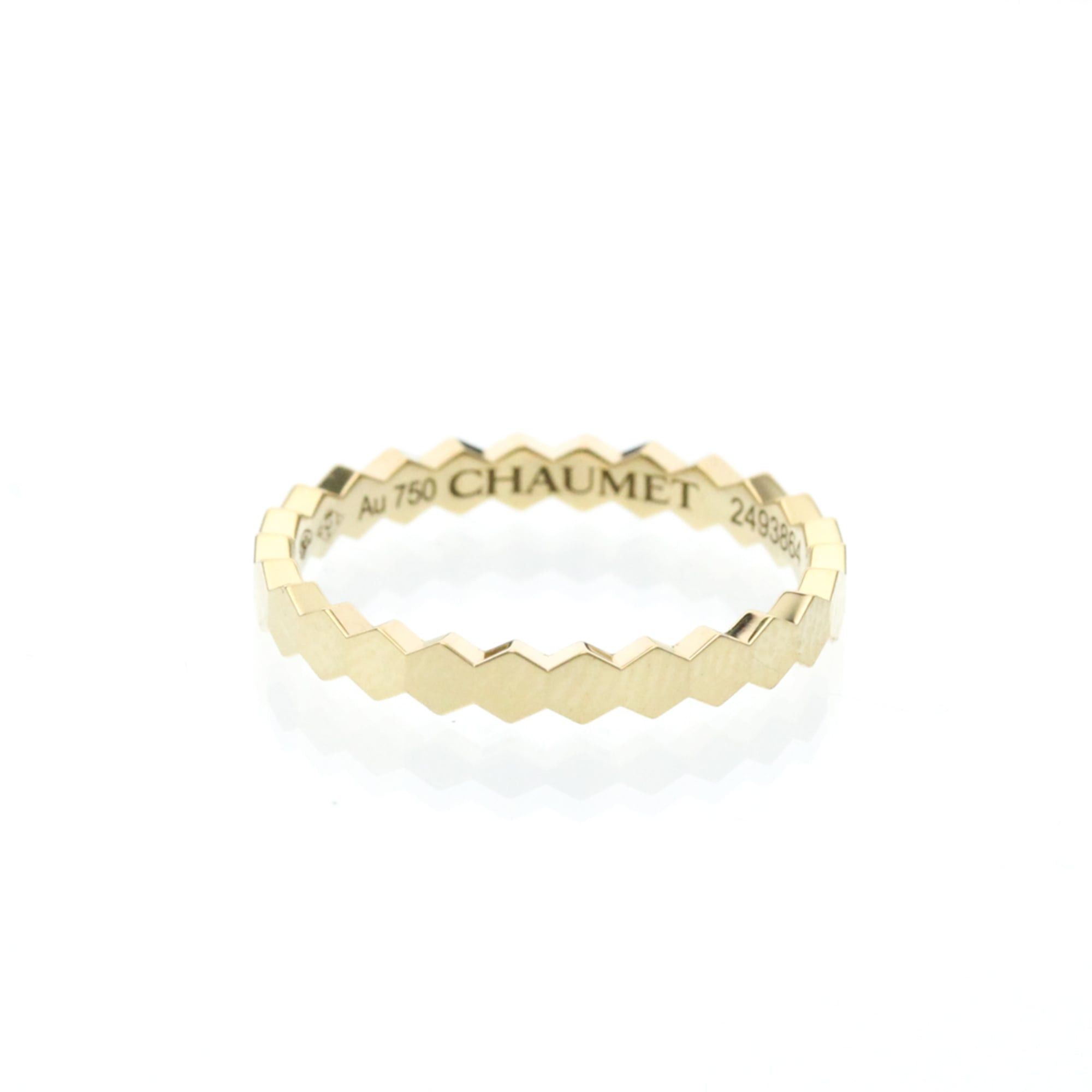 Other Chaumet Be My Loving Yellow Gold (18K) Fashion No Stone Band Ring Gold Size ONE SIZE - 3 Thumbnail