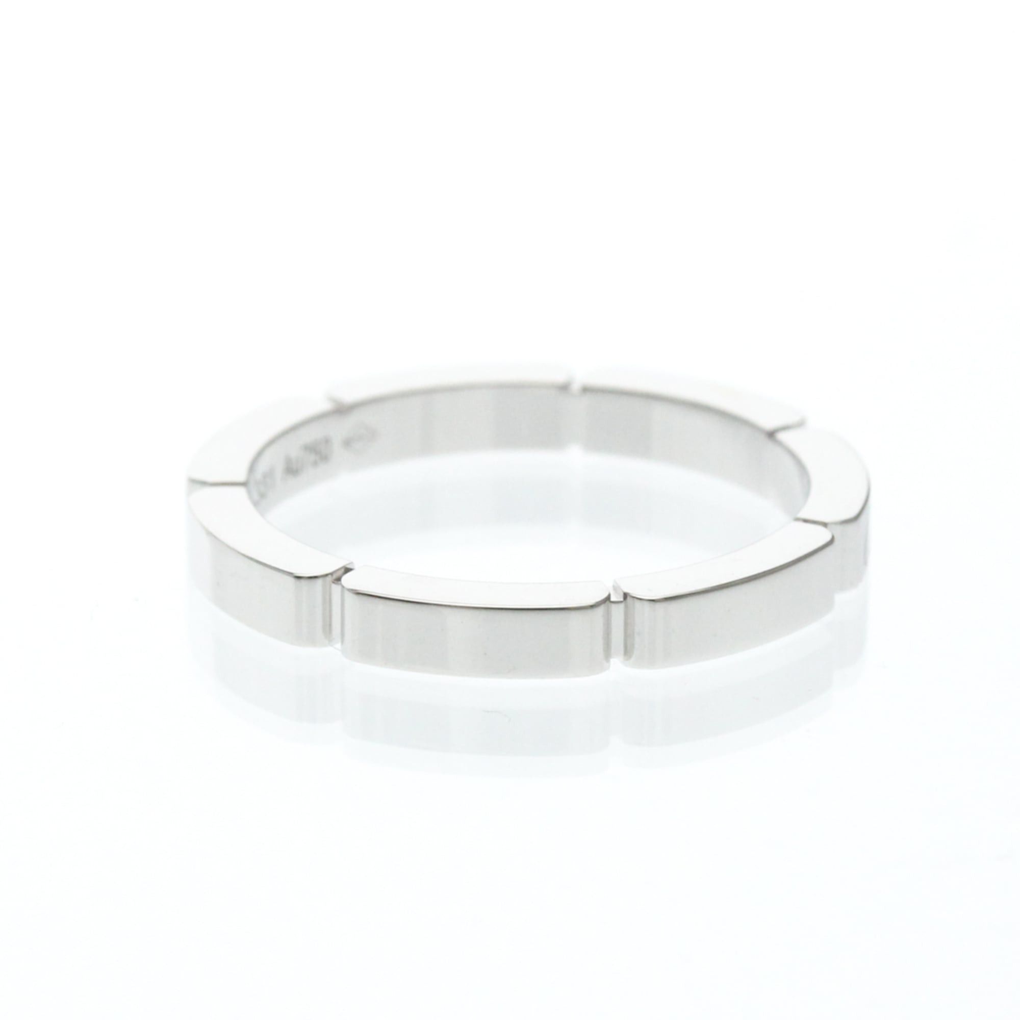 Cartier Cartier Maillon Panthère Ring B4083554 White Gold (18K) Fashion No Stone Band Ring Silver Size ONE SIZE - 3 Thumbnail