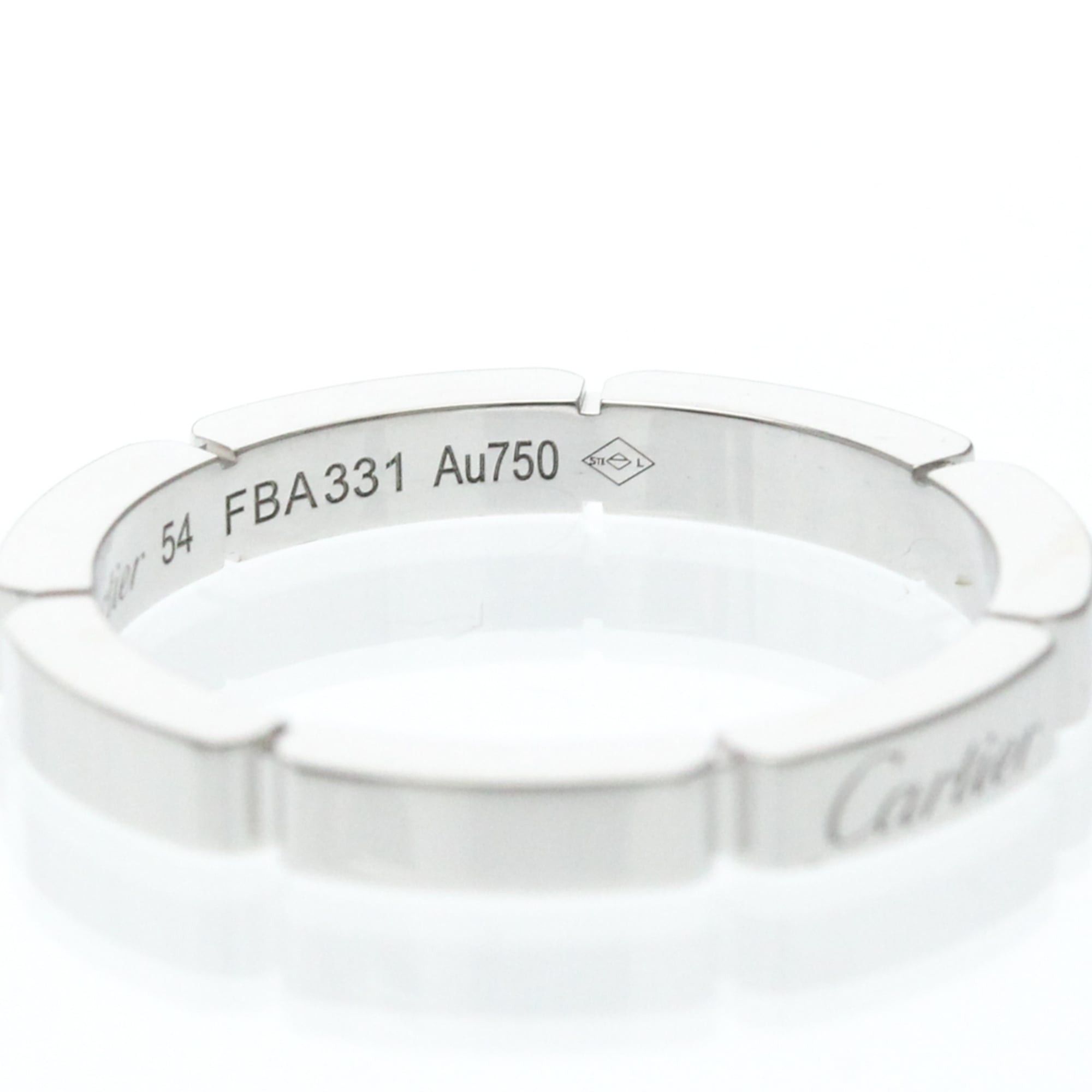 Cartier Cartier Maillon Panthère Ring B4083554 White Gold (18K) Fashion No Stone Band Ring Silver Size ONE SIZE - 5 Thumbnail