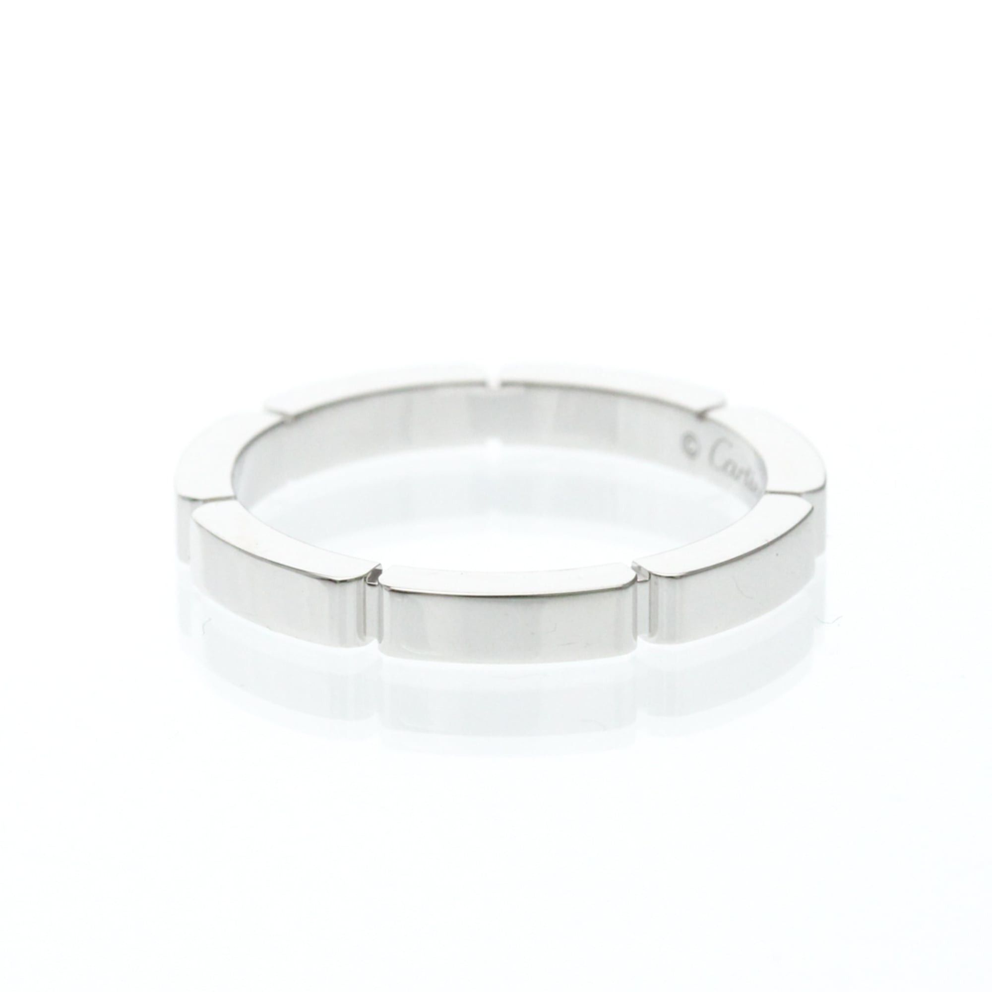 Cartier Cartier Maillon Panthère Ring B4083554 White Gold (18K) Fashion No Stone Band Ring Silver Size ONE SIZE - 9 Thumbnail