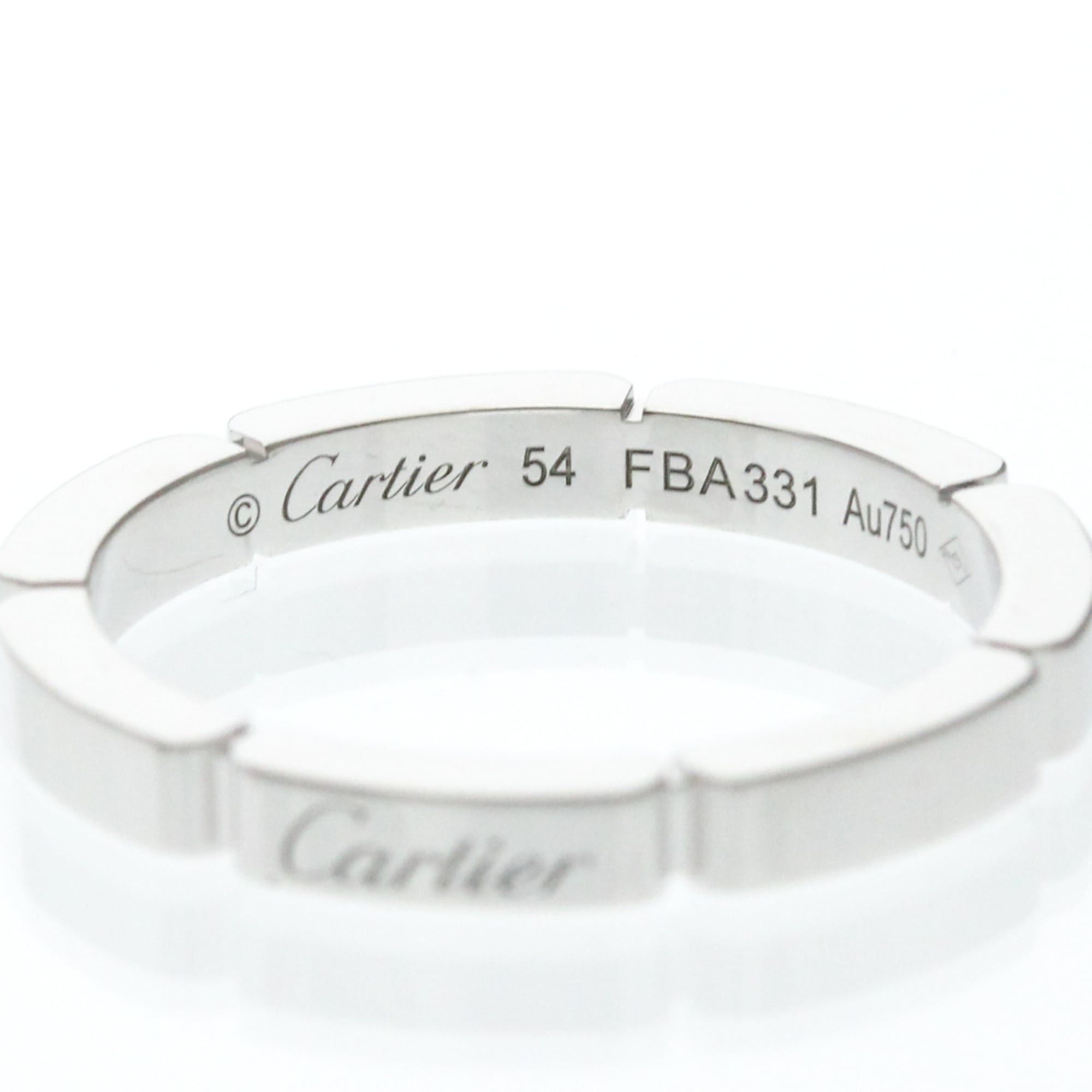 Cartier Cartier Maillon Panthère Ring B4083554 White Gold (18K) Fashion No Stone Band Ring Silver Size ONE SIZE - 4 Thumbnail