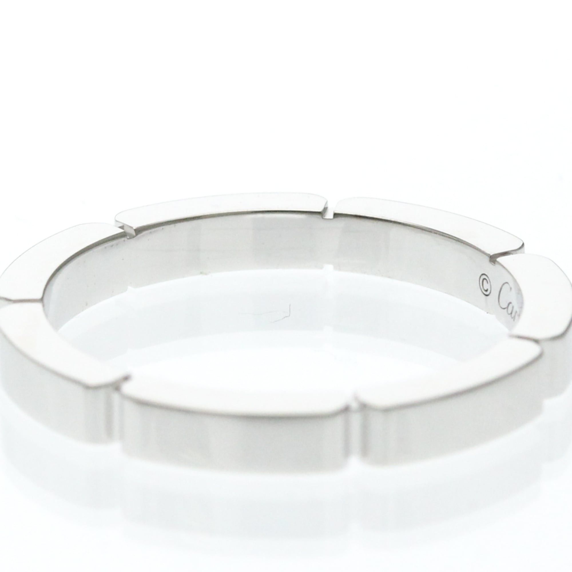 Cartier Cartier Maillon Panthère Ring B4083554 White Gold (18K) Fashion No Stone Band Ring Silver Size ONE SIZE - 7 Thumbnail