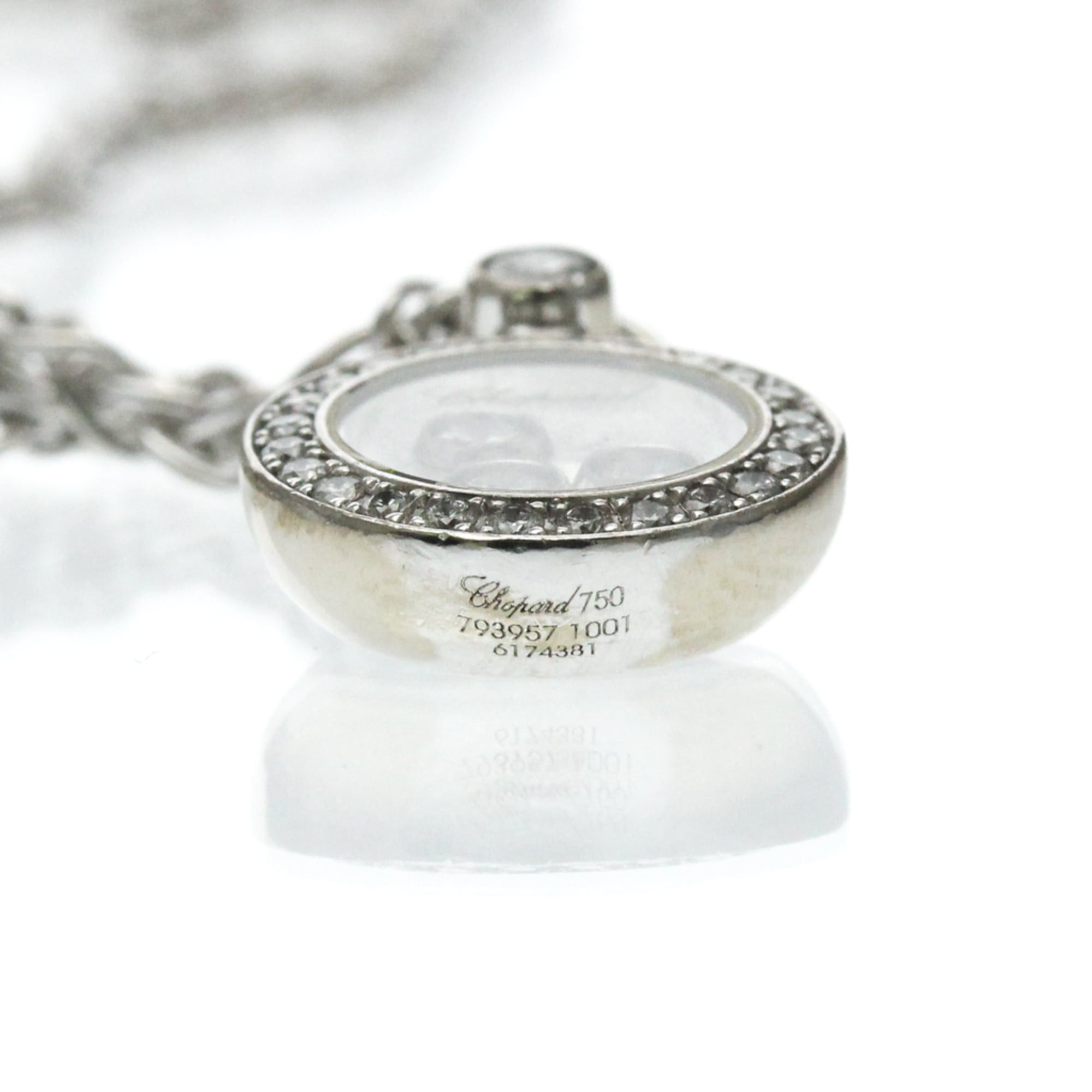 Chopard Chopard Happy Diamonds Necklace WG 793957 Product Condition Rank A Weight 11.8g Size ONE SIZE - 8 Thumbnail