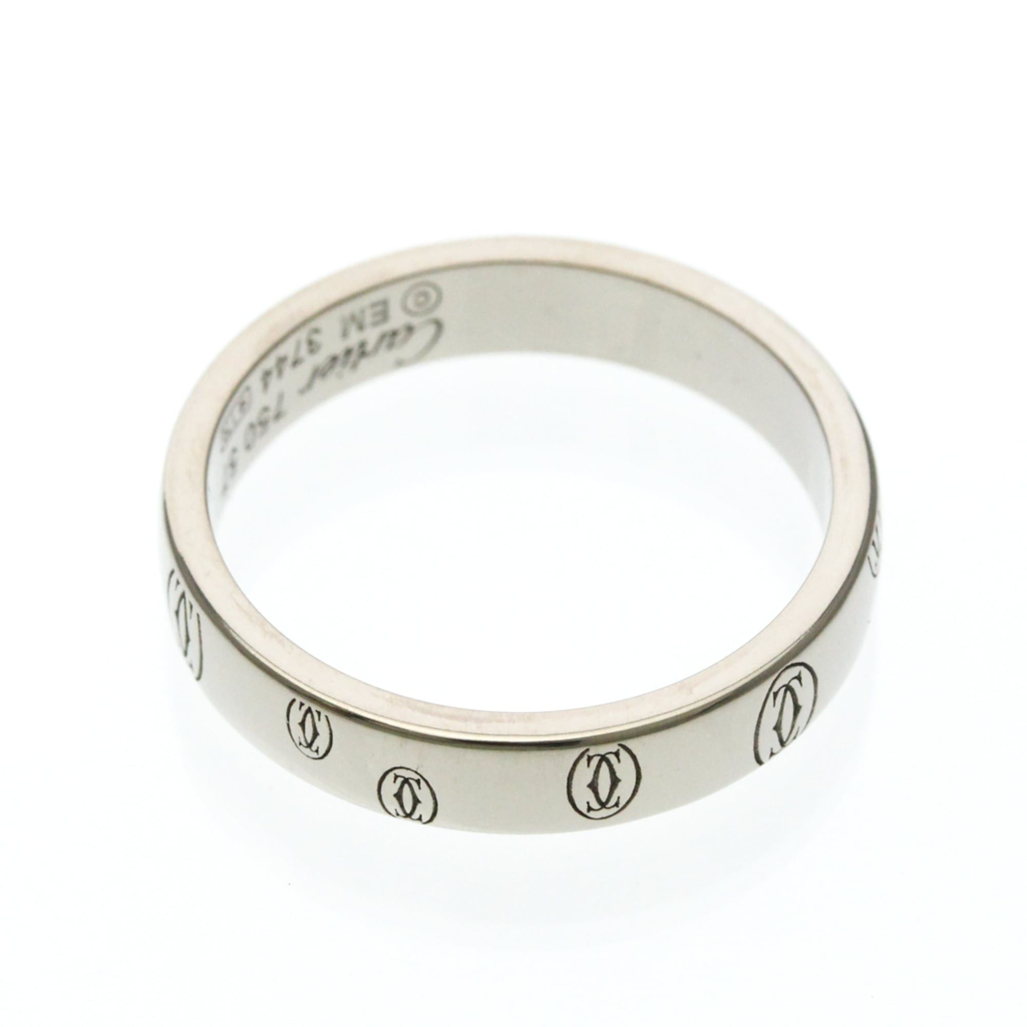 Cartier Cartier Happy Birthday White Gold (18K) Fashion Diamond Band Ring Silver Size ONE SIZE - 8 Thumbnail