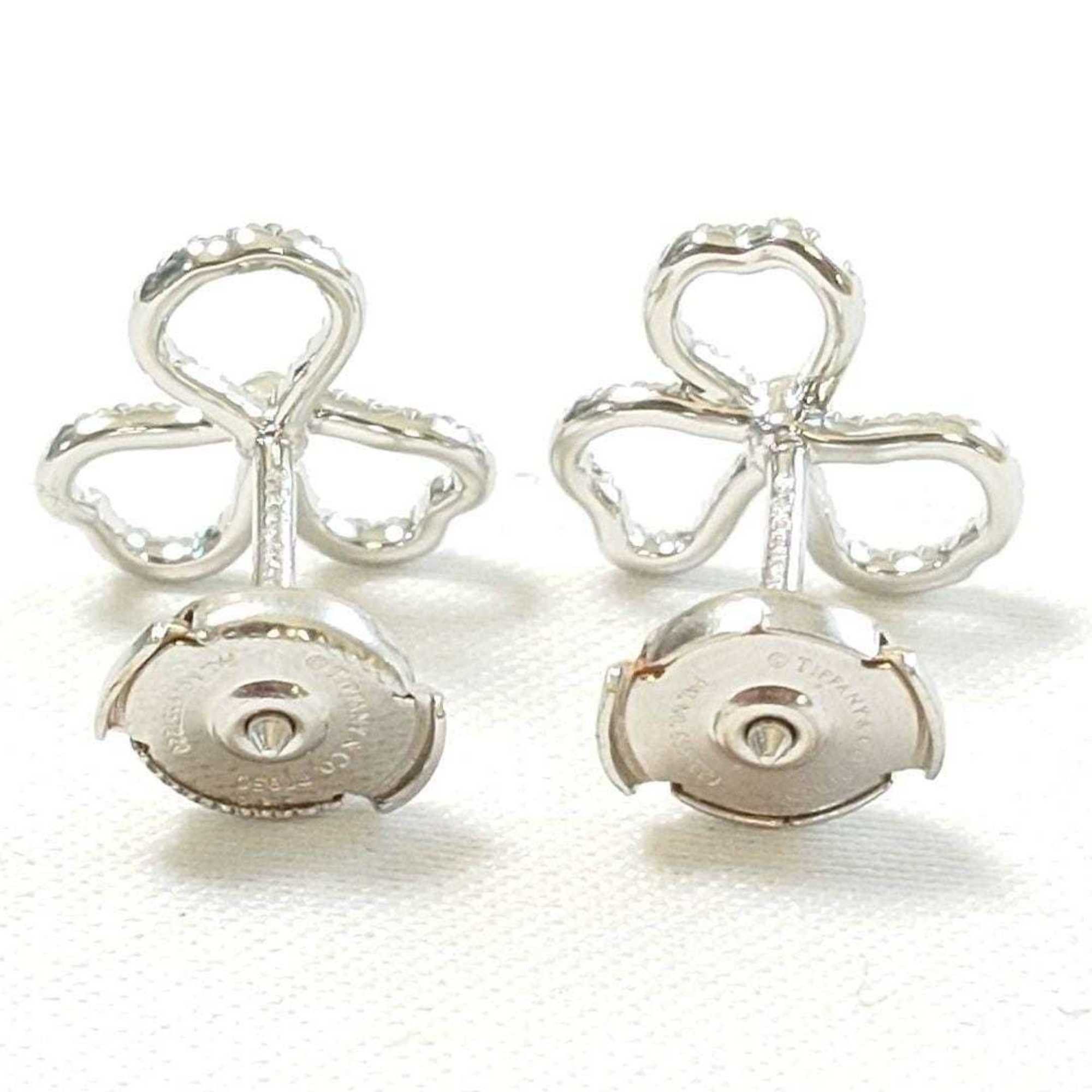 Tiffany & Co. Tiffany pt950 Paper Flower Earrings 7252 & Co. Size ONE SIZE - 13 Thumbnail