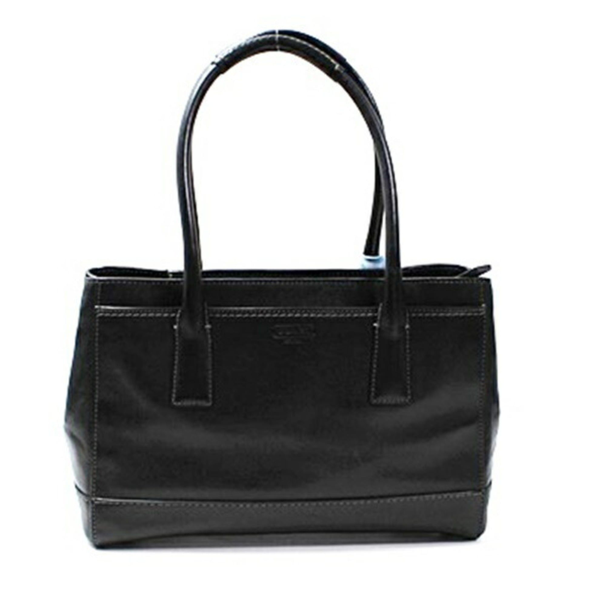 Coach Coach Tote Bag, Black Leather, 11553, for COACH, with Scarf Size ONE SIZE - 3 Thumbnail