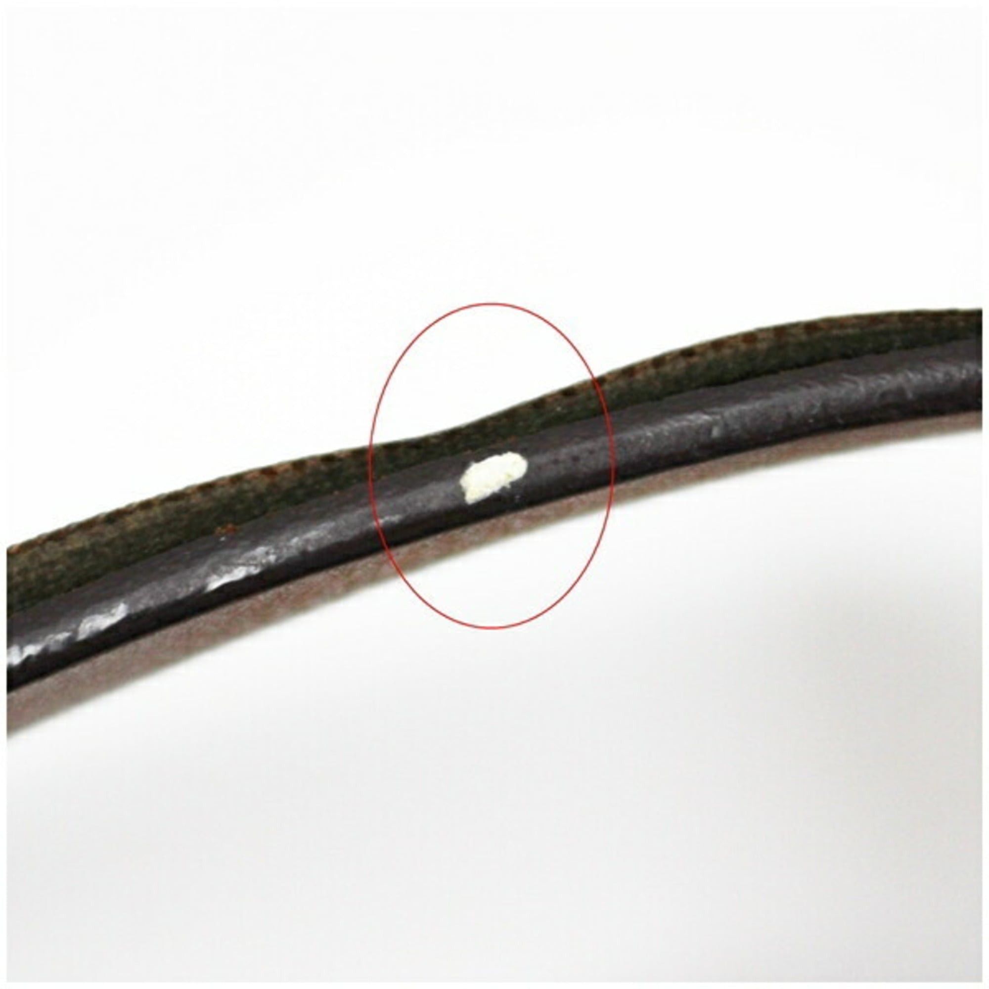 Louis Vuitton Louis Vuitton Men's Monogram Santur Carré Belt, M6800, 128.5 inches in length (5-way adjustment, 40.5-42.5 inches) with 4 custom-made holes Size ONE SIZE - 6 Thumbnail