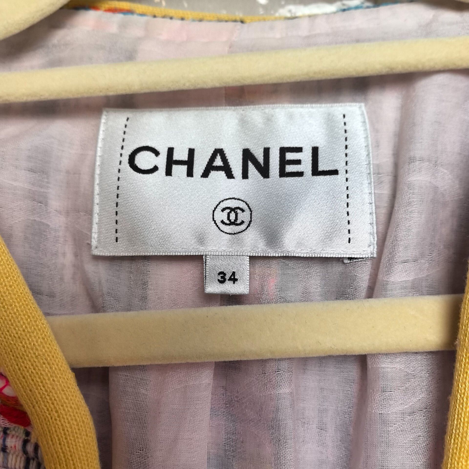 Chanel Chanel Runway Rainbow Tweed Velcro Jacket Size XXS / US 00 / IT 34 - 3 Thumbnail