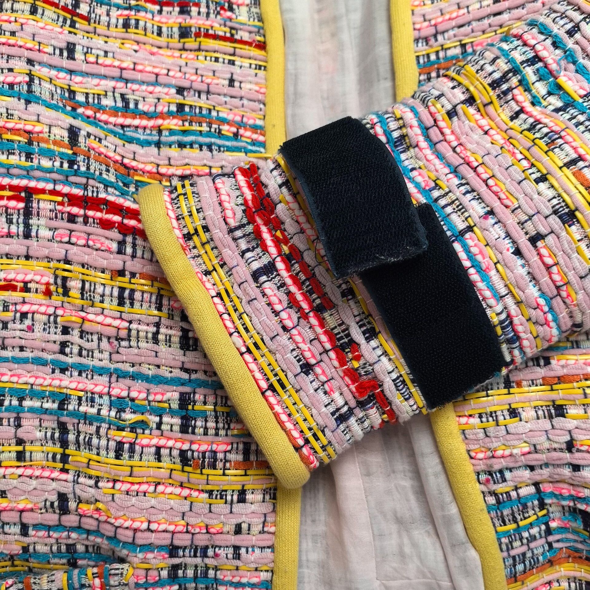 Chanel Chanel Runway Rainbow Tweed Velcro Jacket Size XXS / US 00 / IT 34 - 5 Thumbnail