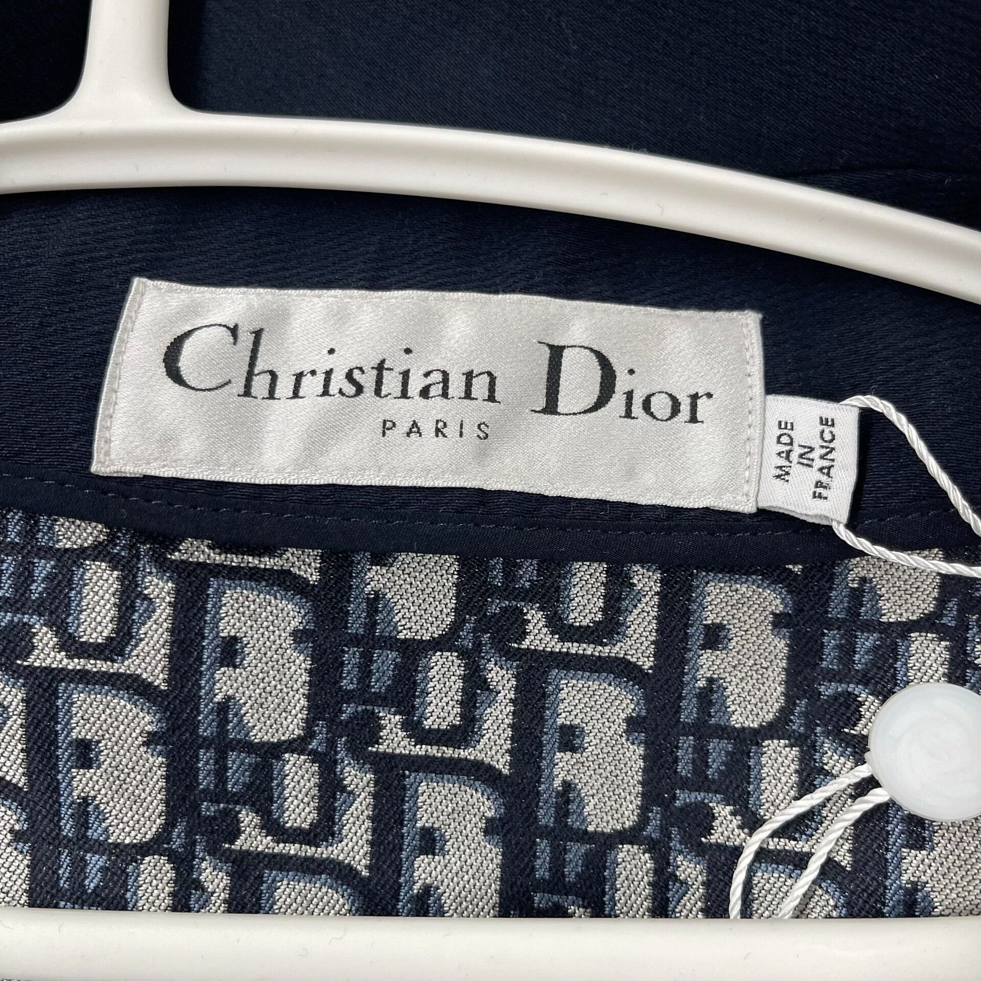 Dior Dior 23ss Navy Blue Wool Short Jacket Size XXS / US 00 / IT 34 - 3 Thumbnail