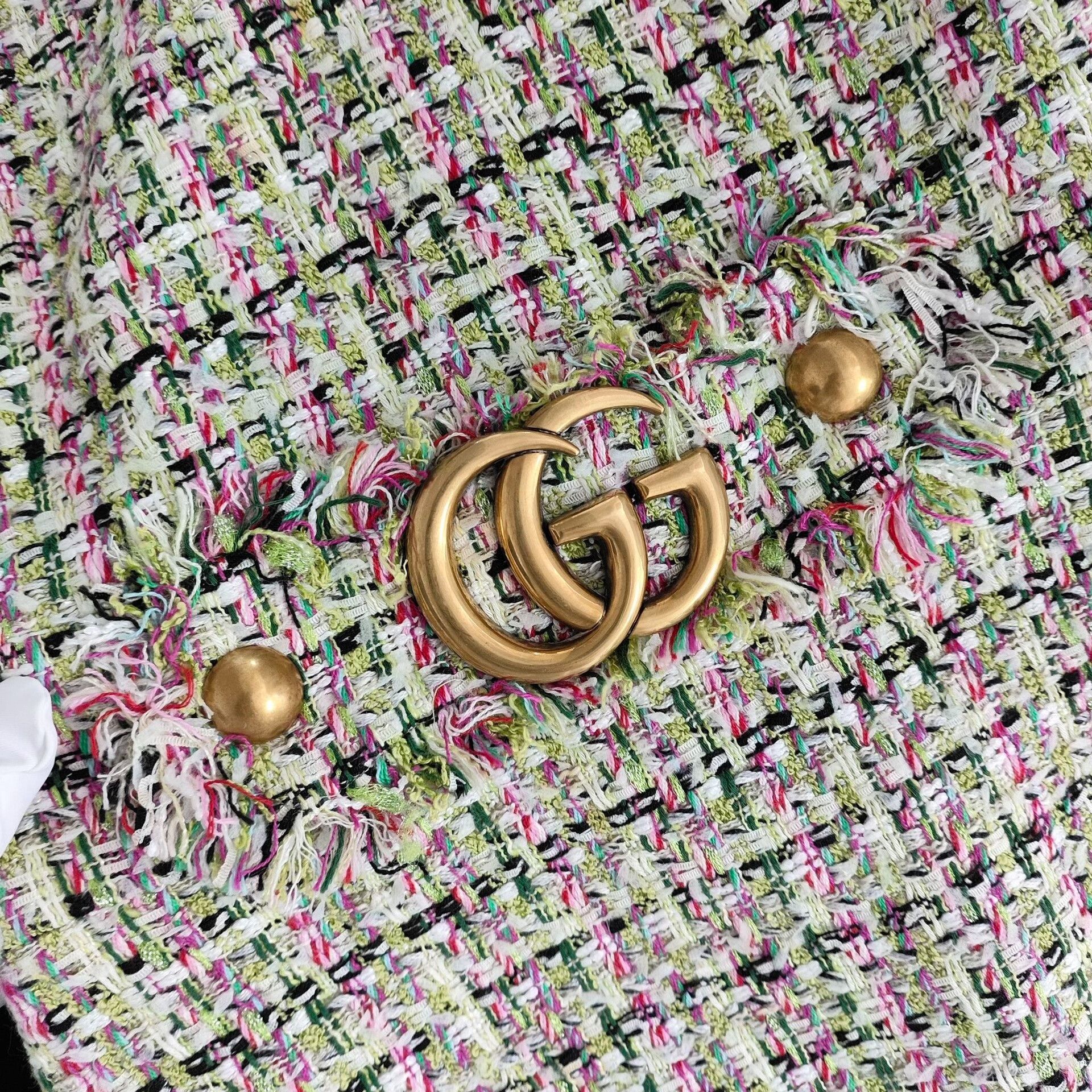 Gucci Gucci Double G Metal Belt Knitted Dress Size XS / US 0-2 / IT 36-38 - 3 Thumbnail