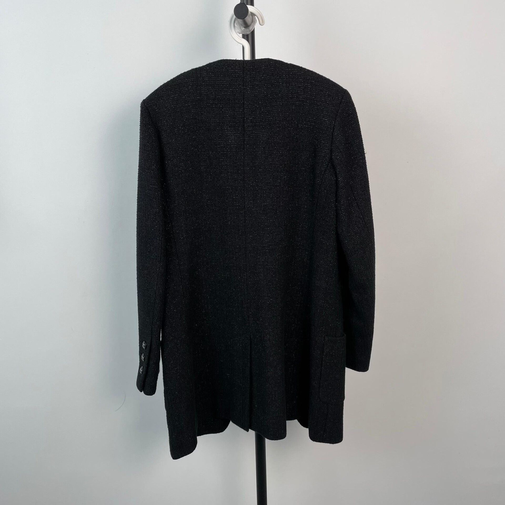 Chanel Chanel 21C Resort Black Sparkle Coat Size XXS / US 00 / IT 34 - 2 Thumbnail