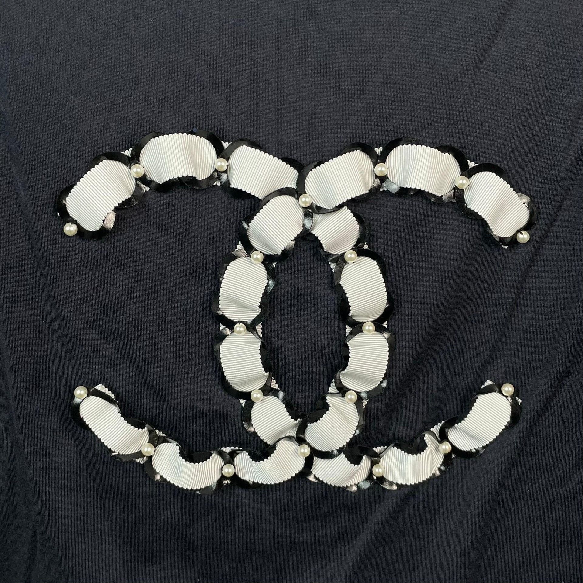 Chanel Chanel Blue Double C Sleeveless Top 34 Size XXS / US 00 / IT 34 - 3 Thumbnail