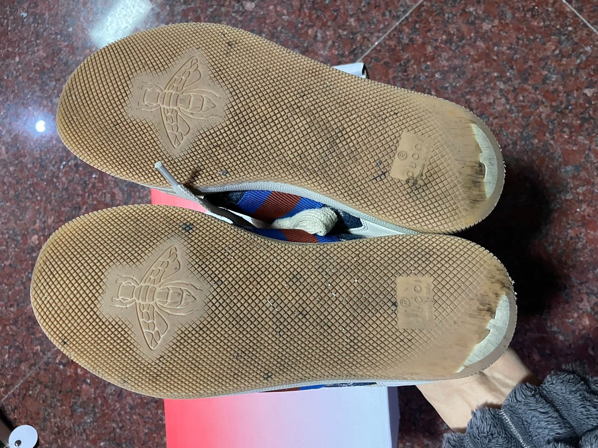 Gucci Gucci Distressed Sneakers 35.5 Size US 4.5 / IT 34.5 - 4 Thumbnail