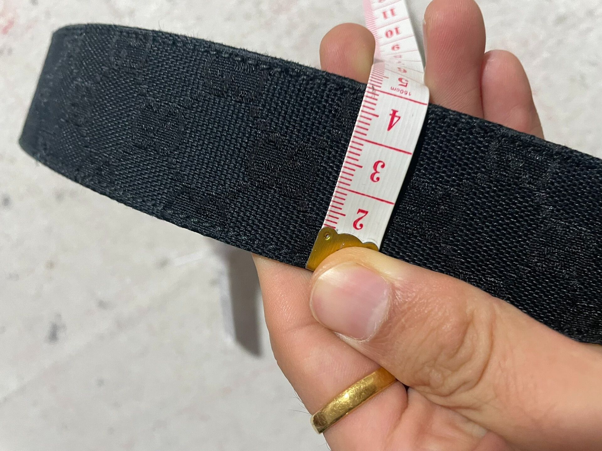 Gucci Gucci Black Leather Belt Size ONE SIZE - 8 Thumbnail