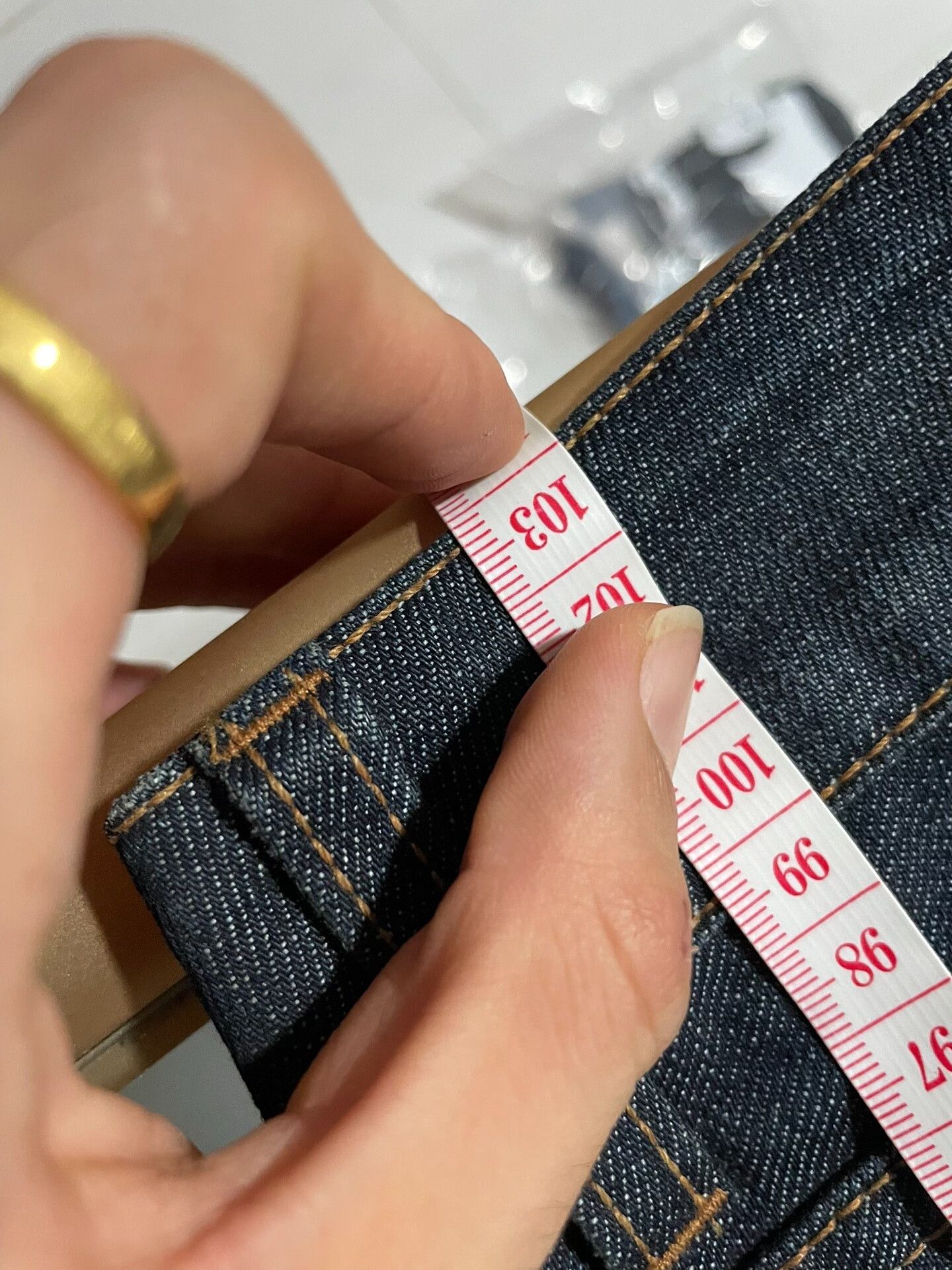 Gucci Gucci Jeans with Chain Decoration Size US 27 - 7 Thumbnail