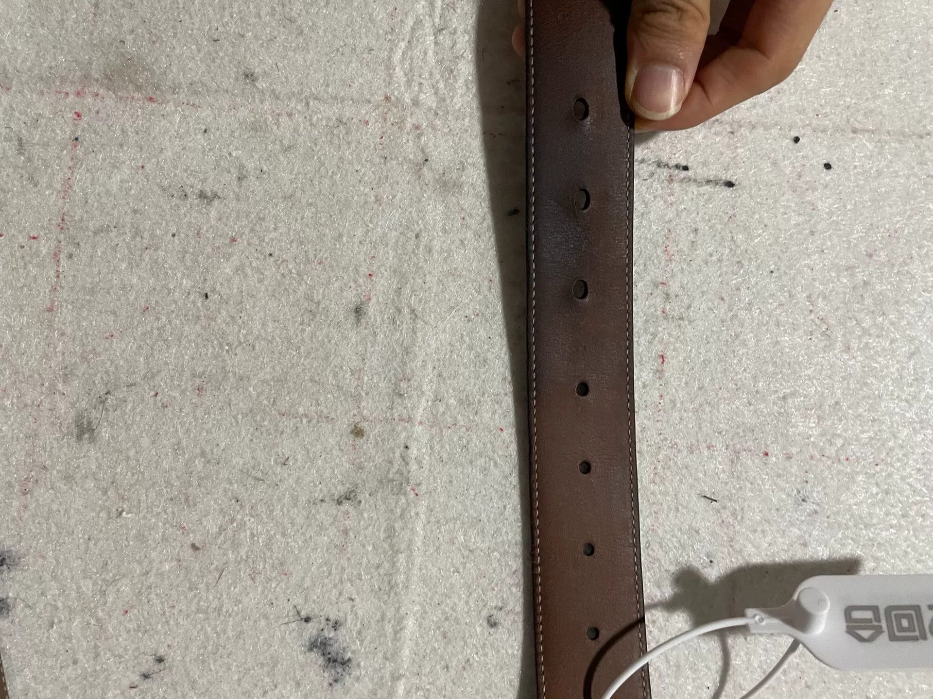 Gucci Gucci Double G Embossed Black Belt Size ONE SIZE - 3 Thumbnail