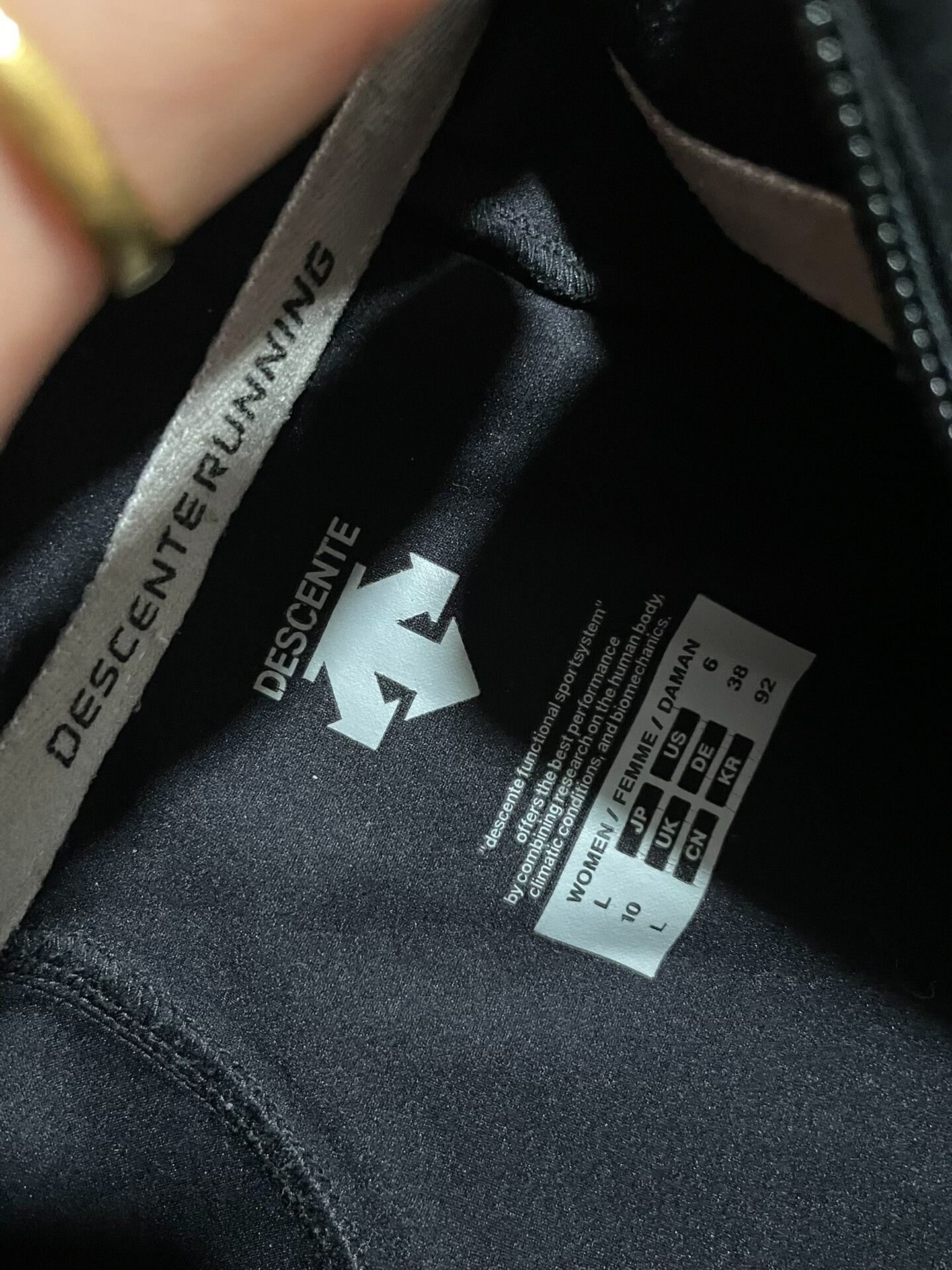 Descente Descente Black Fleece Hooded Jacket Size US L / EU 52-54 / 3 - 2 Thumbnail