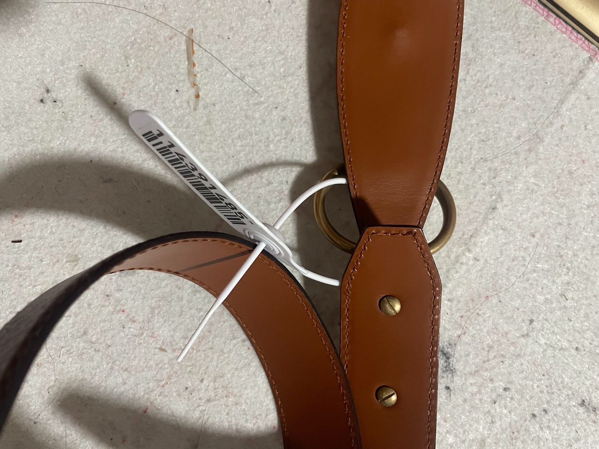 Gucci Gucci Brown Leather Belt Size ONE SIZE - 7 Thumbnail